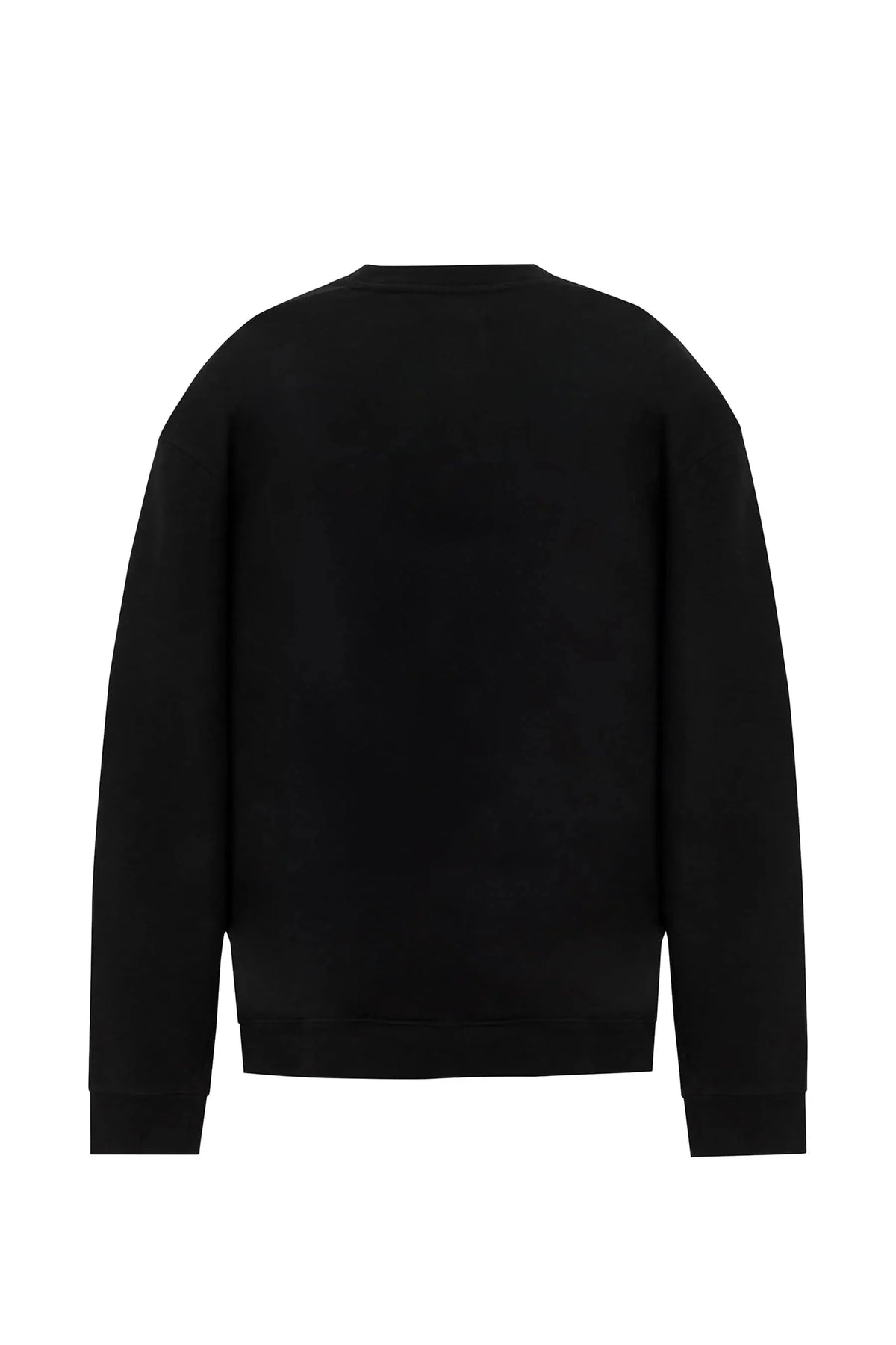 Buzo negro cuello redondo para hombre relaxed fit Verge