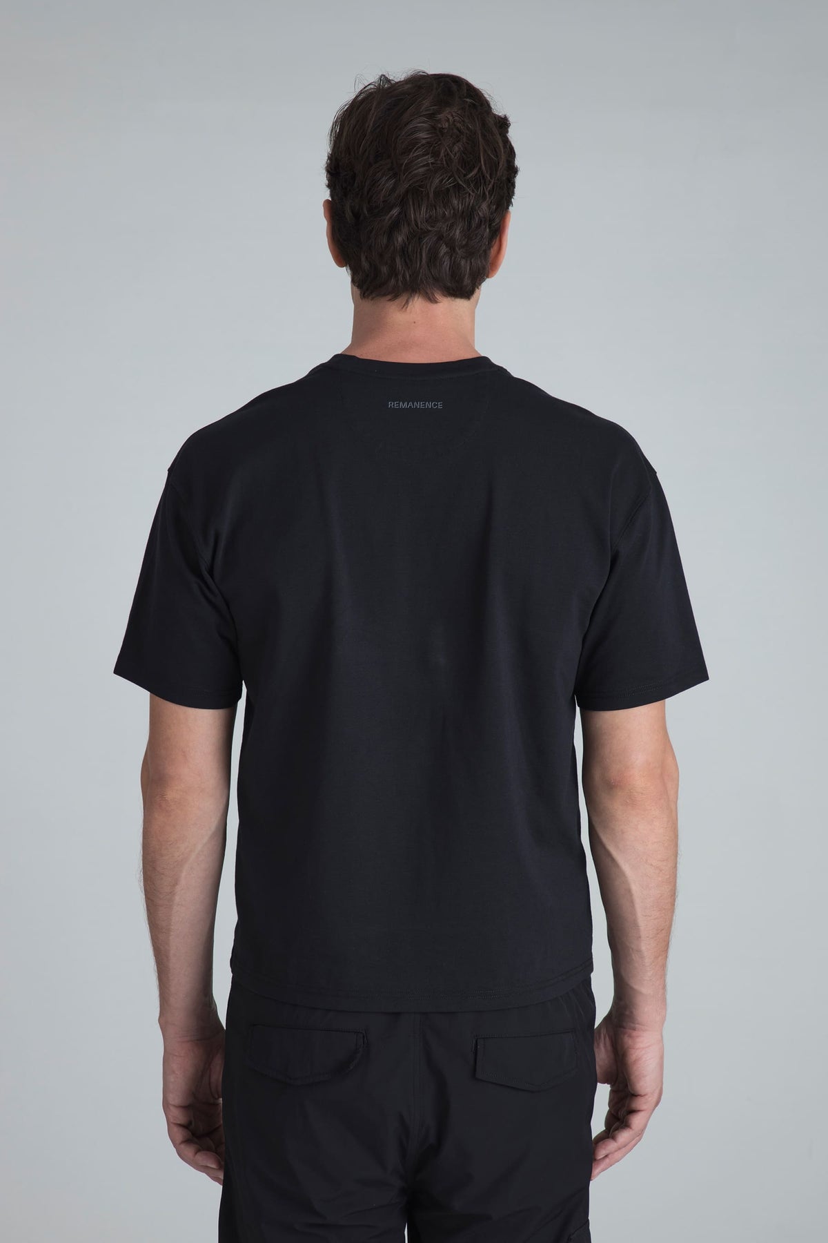 Camiseta negra para hombre boxyfit Lift