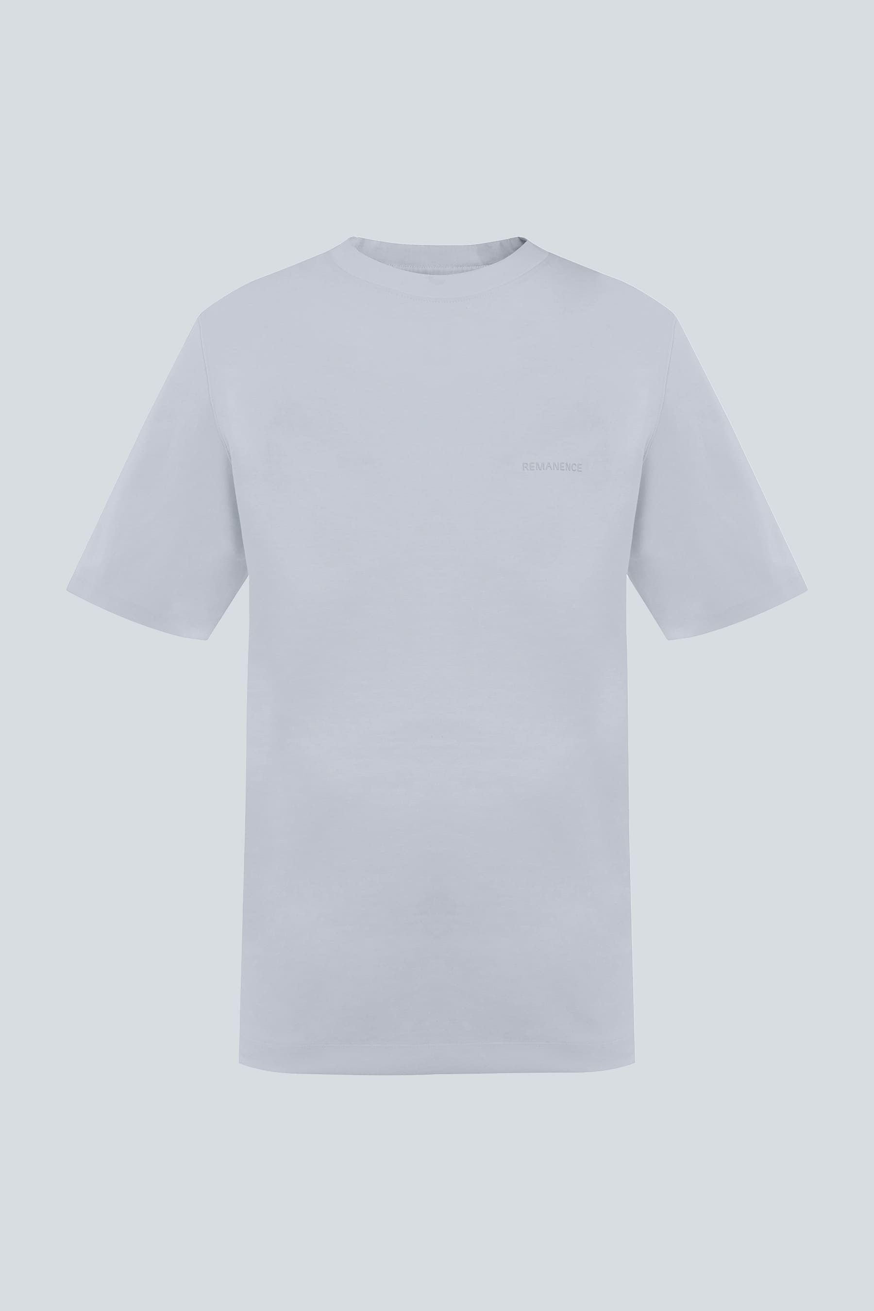 Camiseta Gris Claro para hombre semi fitted Peak