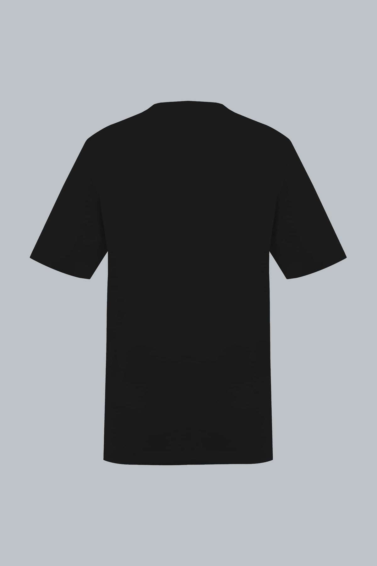 Camiseta negra para hombre semi fitted Peak