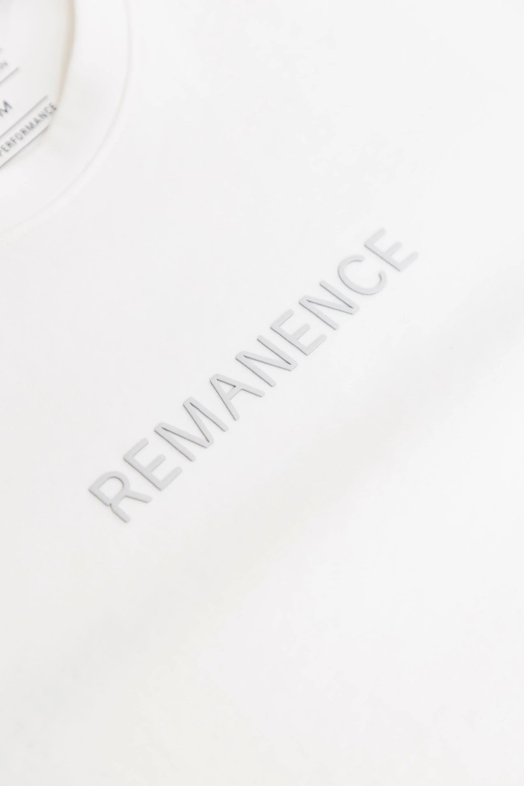 Camiseta blanca hombre Drift Remanence