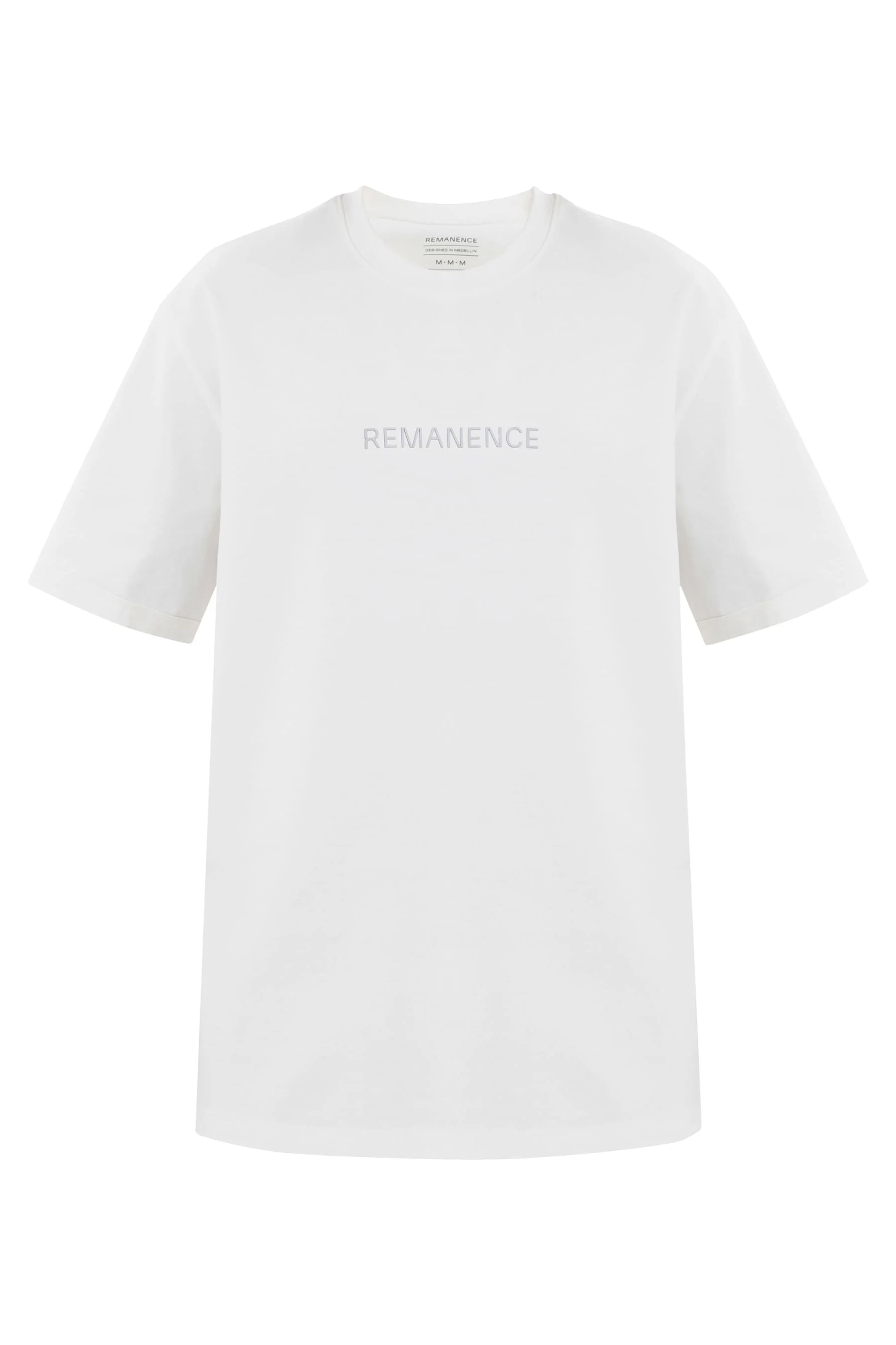 Camiseta blanca hombre Drift Remanence