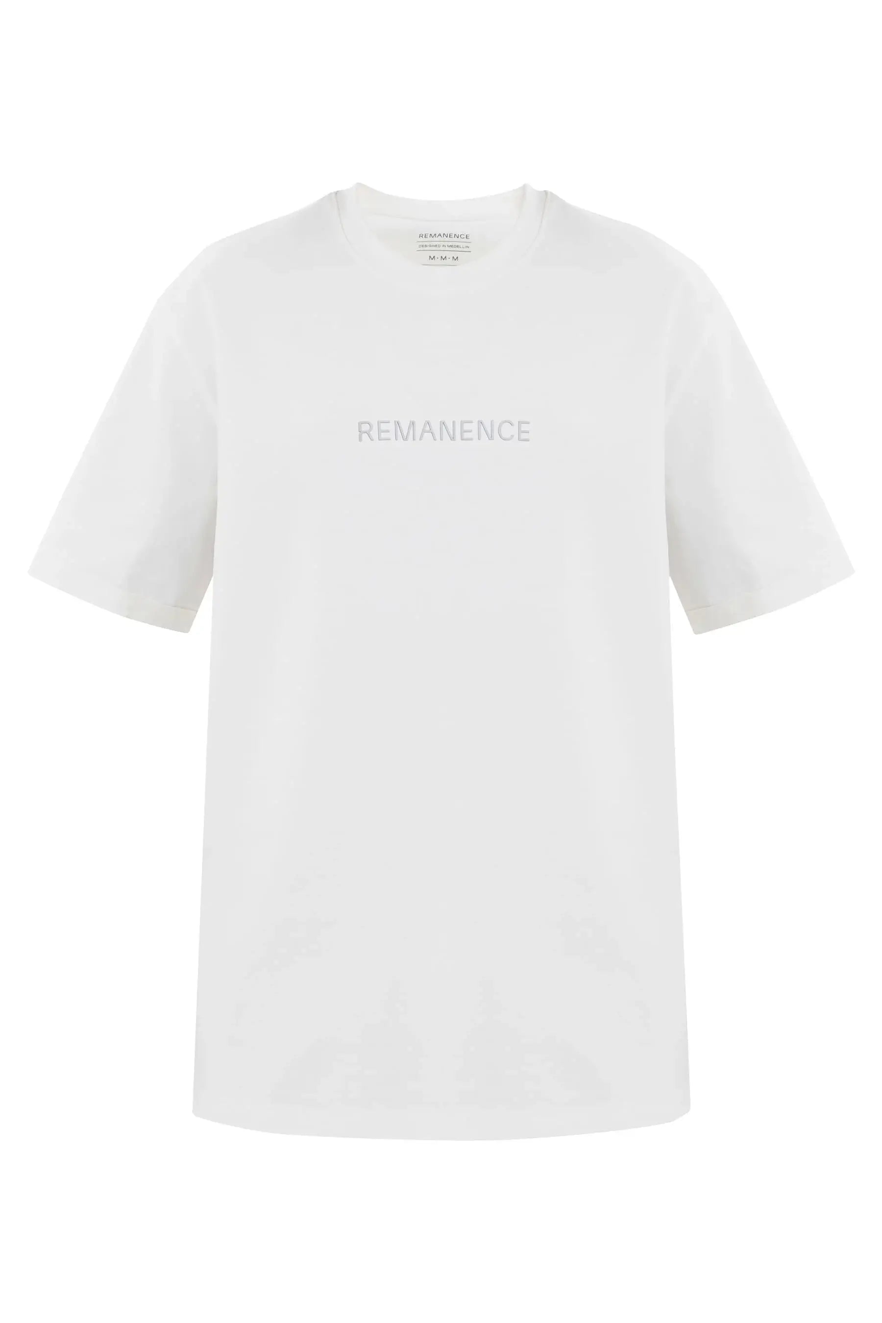 Camiseta blanca hombre Drift Remanence