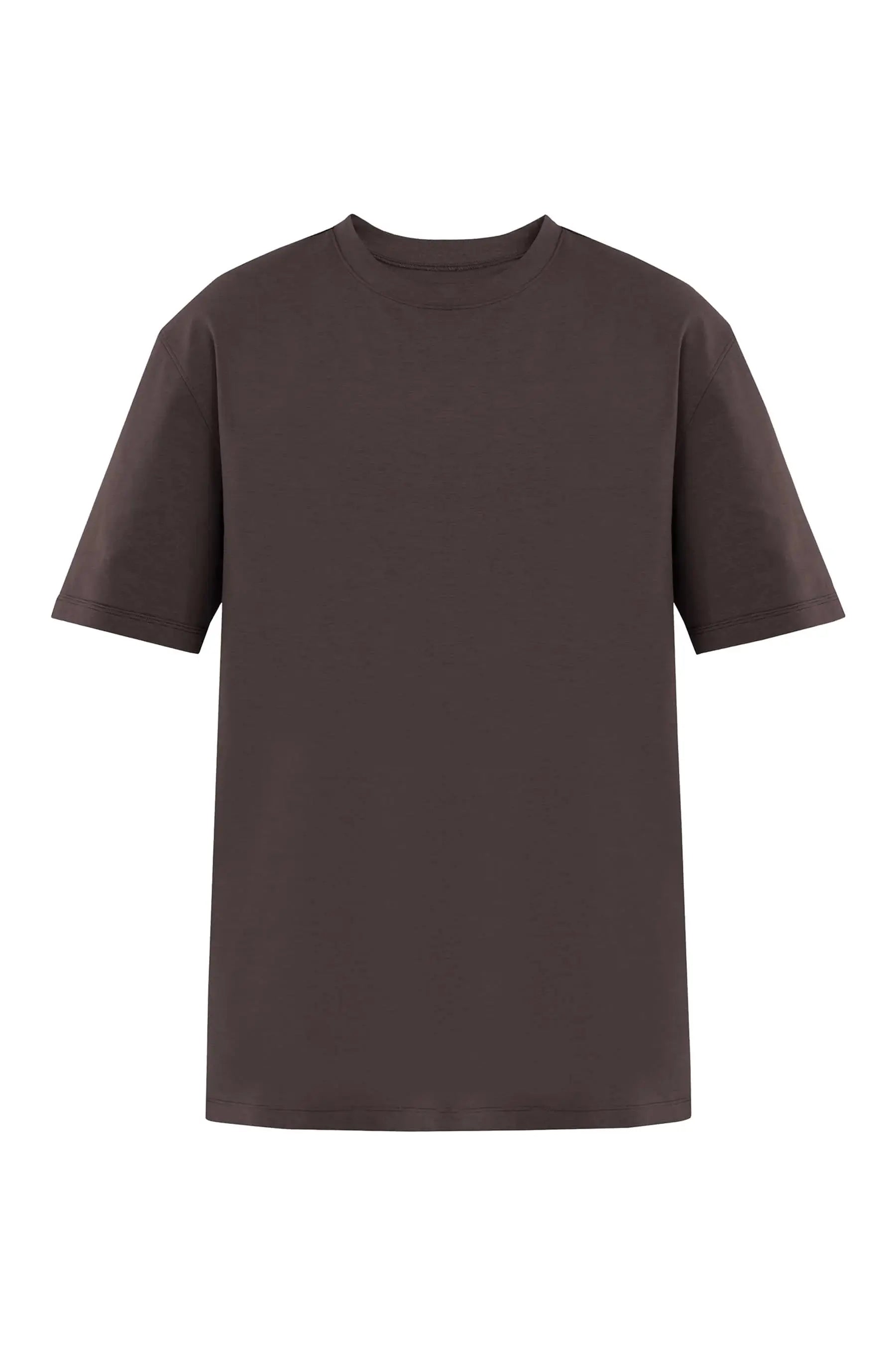 Camiseta cafe para hombre fit Cling Remanence