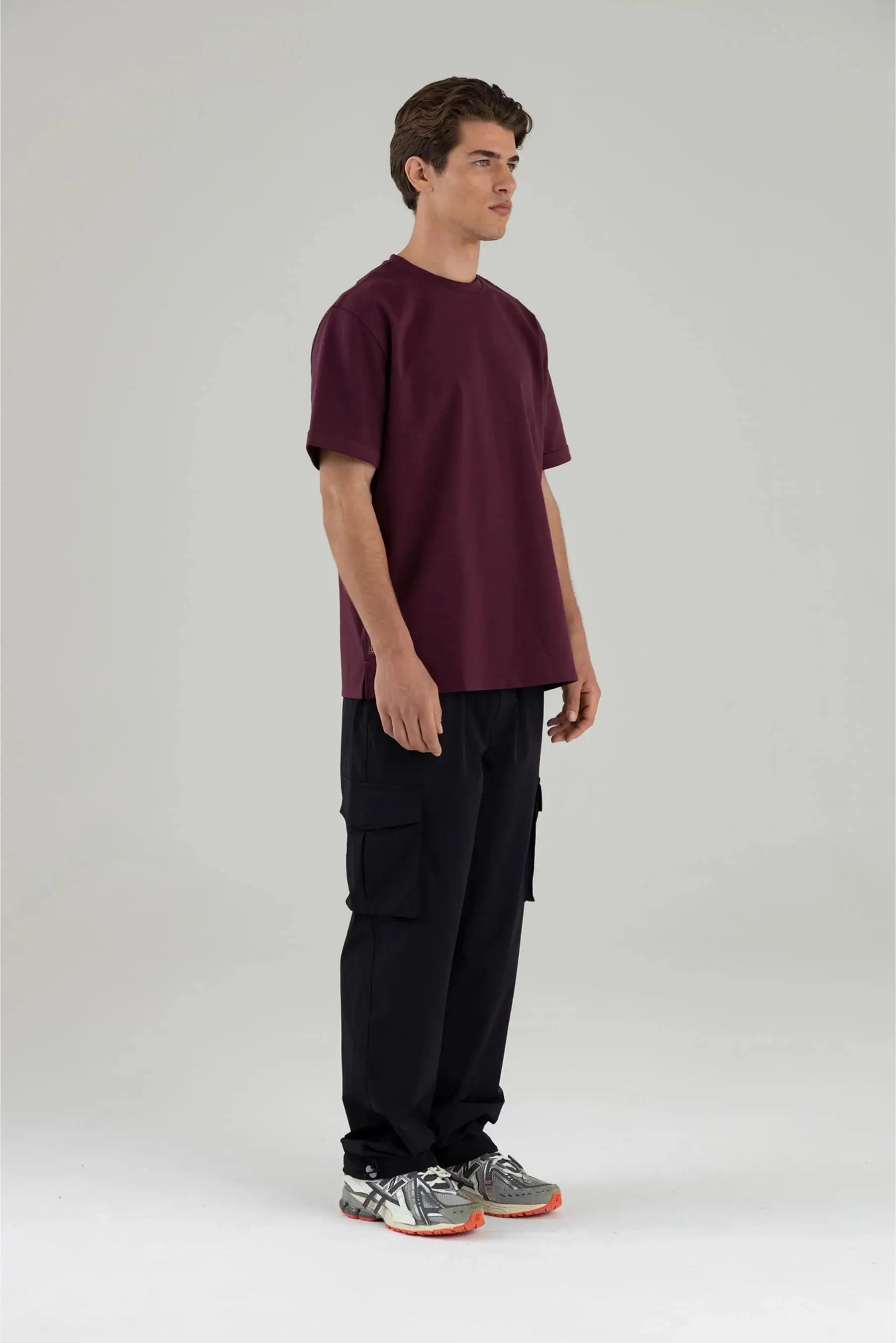 Camiseta uva para hombre fit Cling Remanence