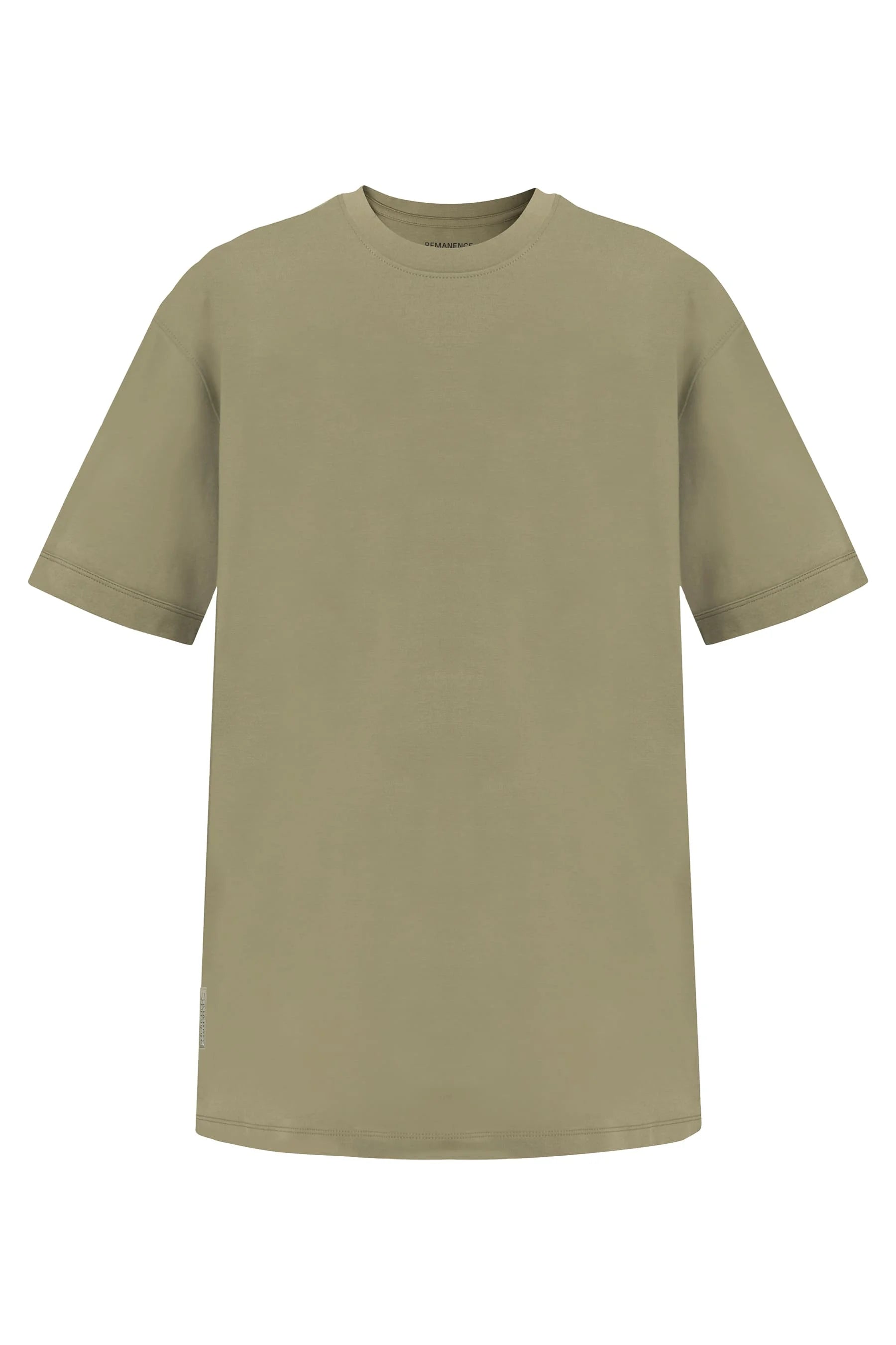 Camiseta verde para hombre fit Cling Remanence