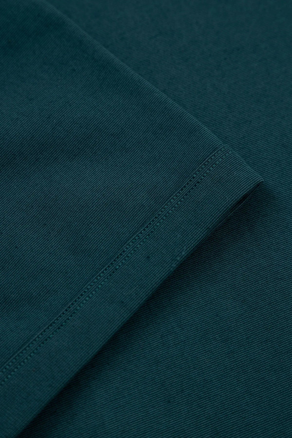 Camiseta verde marino para hombre fit relajado Cling