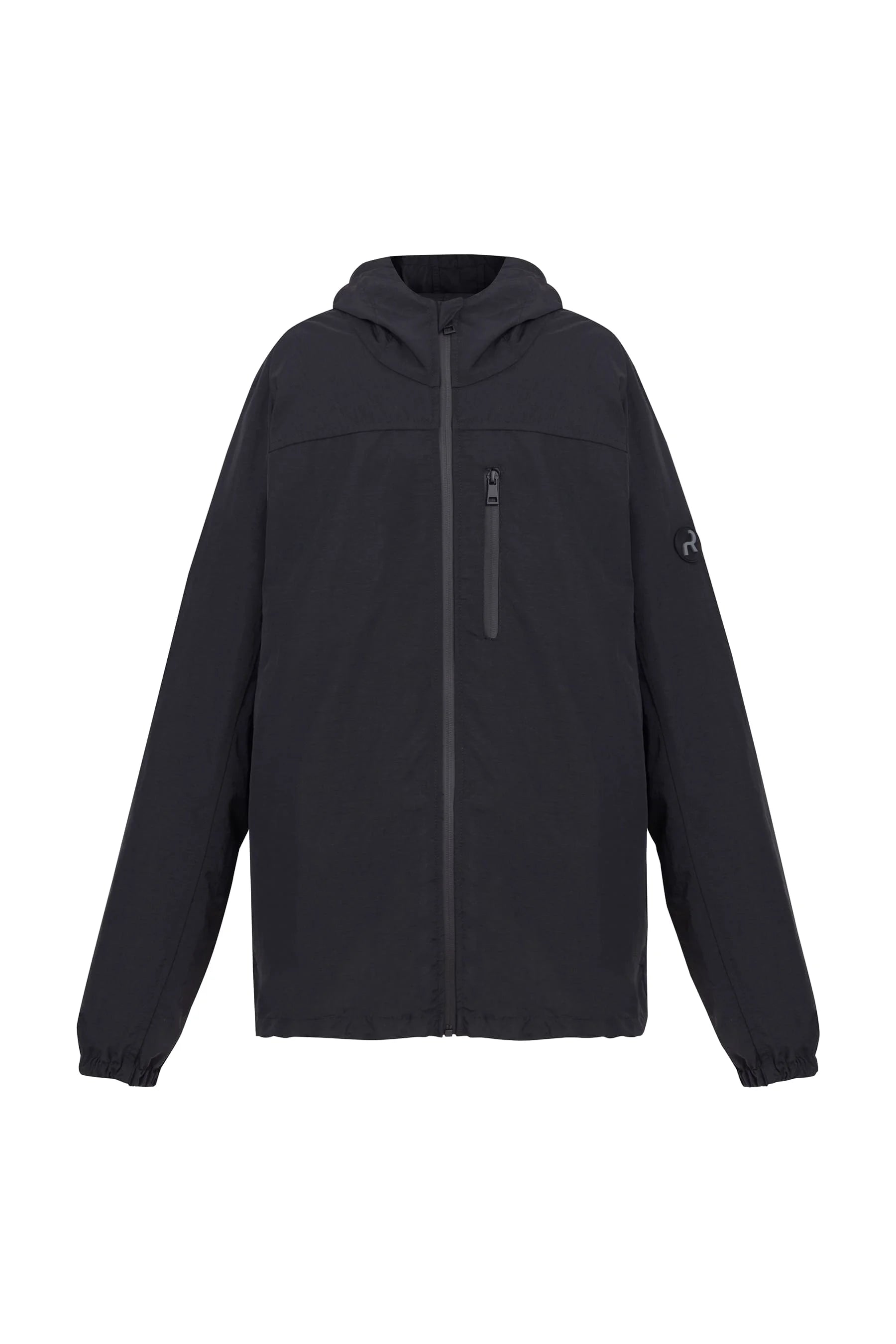 Chaqueta running negra para hombre Remanence