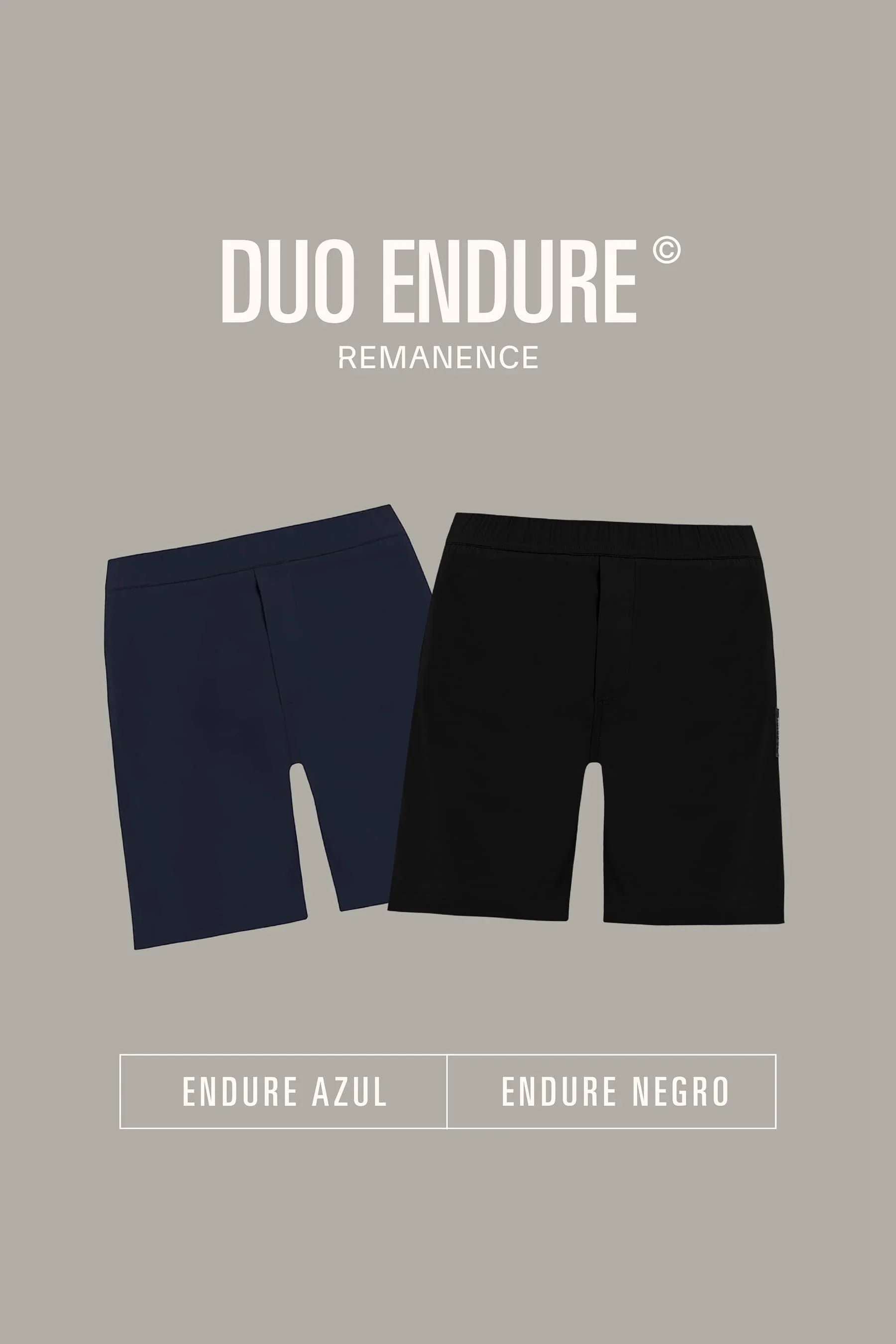 Duo pack short Endure Remanence