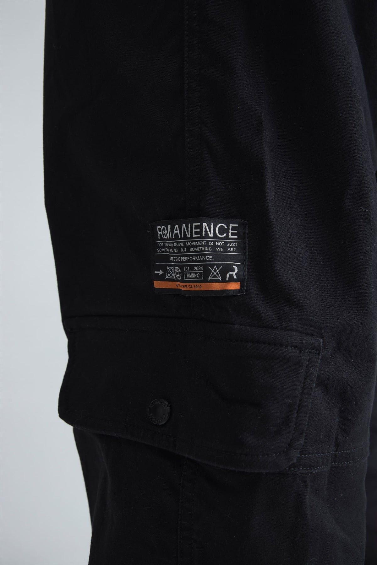 Pantalón negro para hombre regular fit Gale