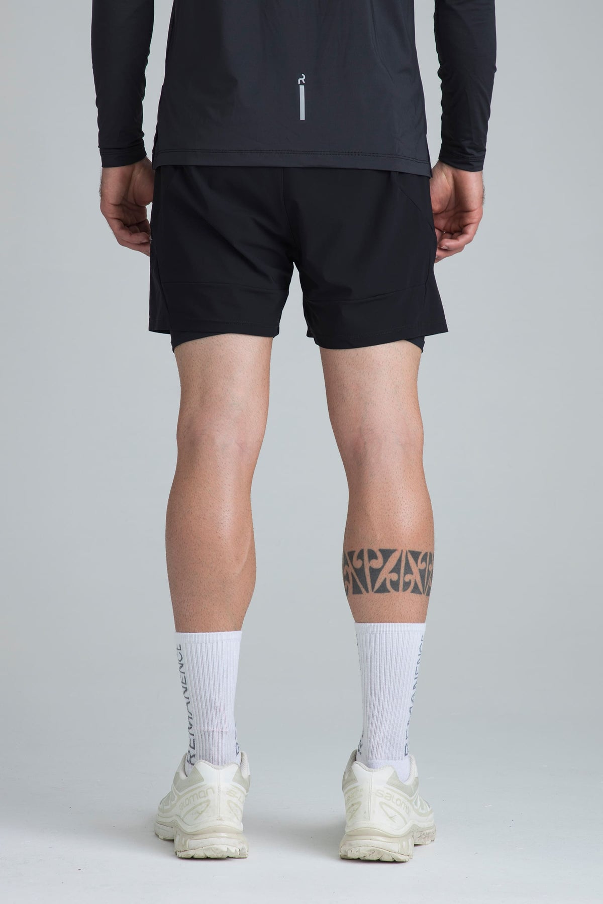 Short negro para hombre semifitted Hold