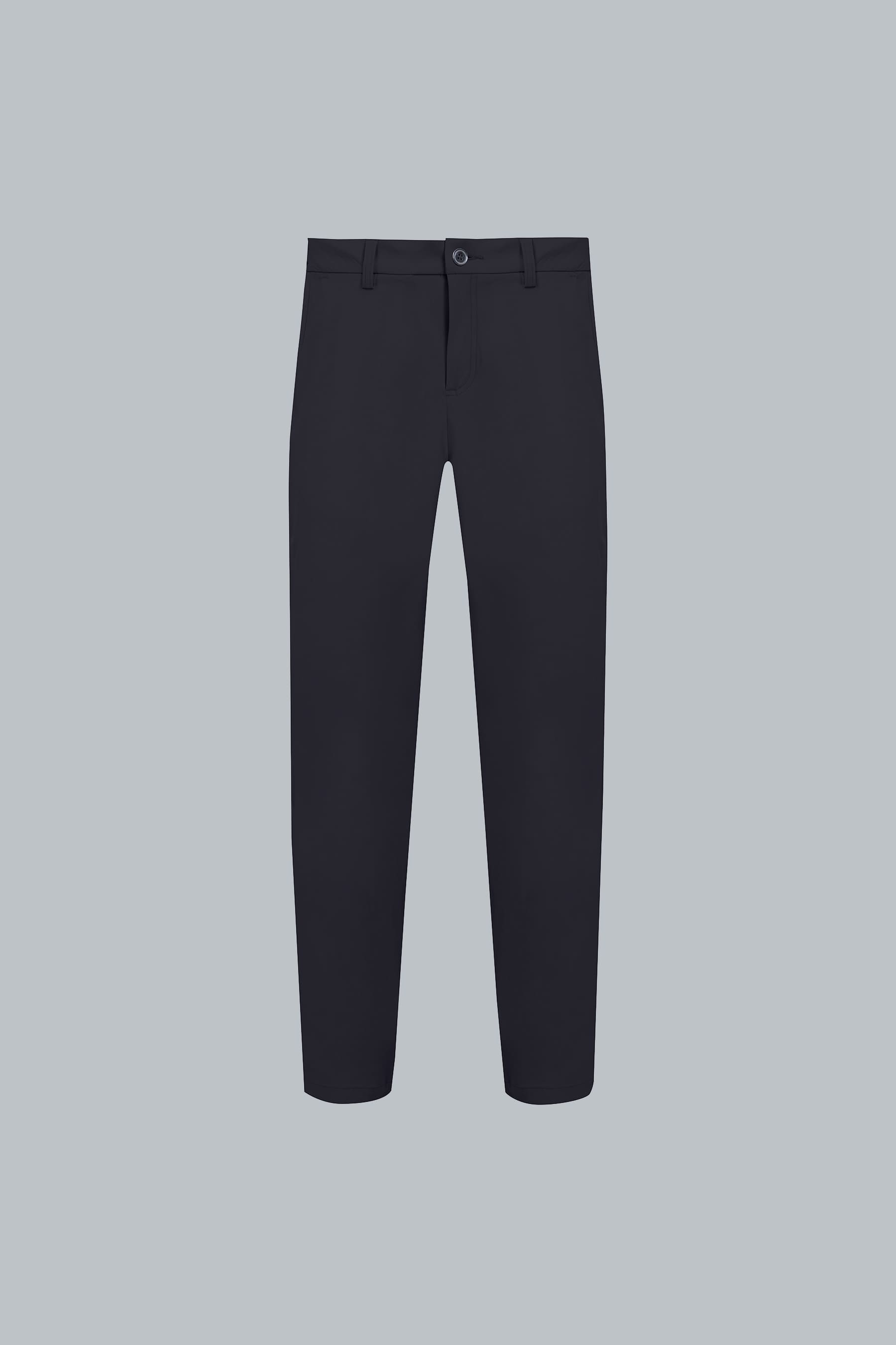 Pantalón chino negro para hombre Stellar vista frontal