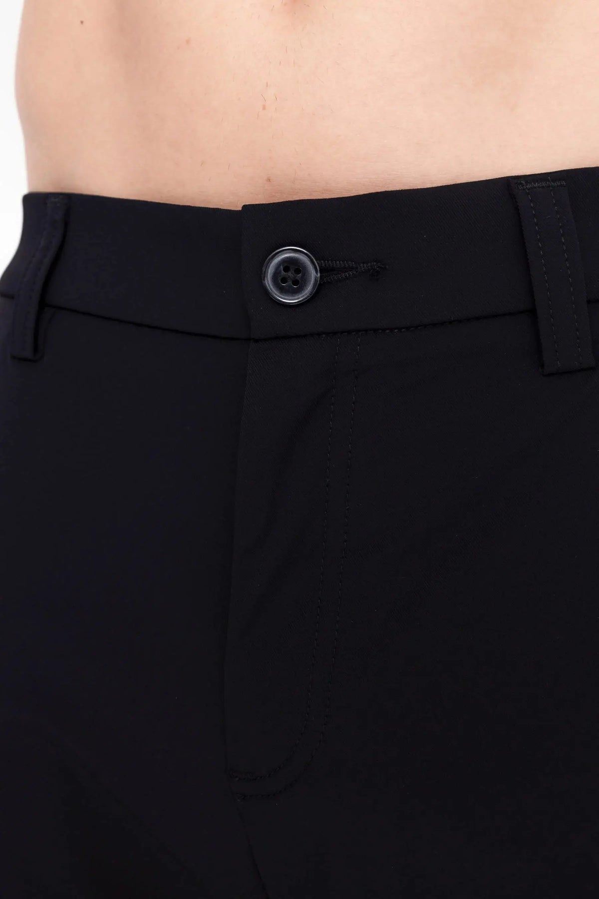 Pantalón chino negro para hombre Stellar
