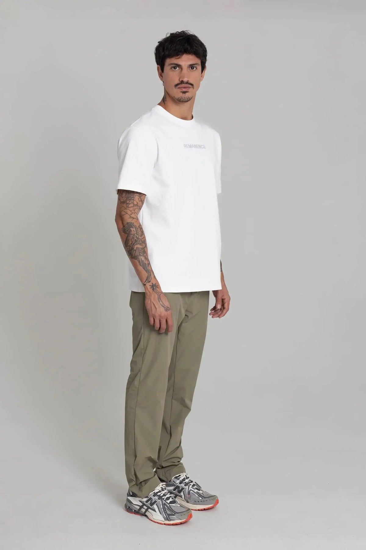 Pantalón chino verde oliva para hombre Stellar