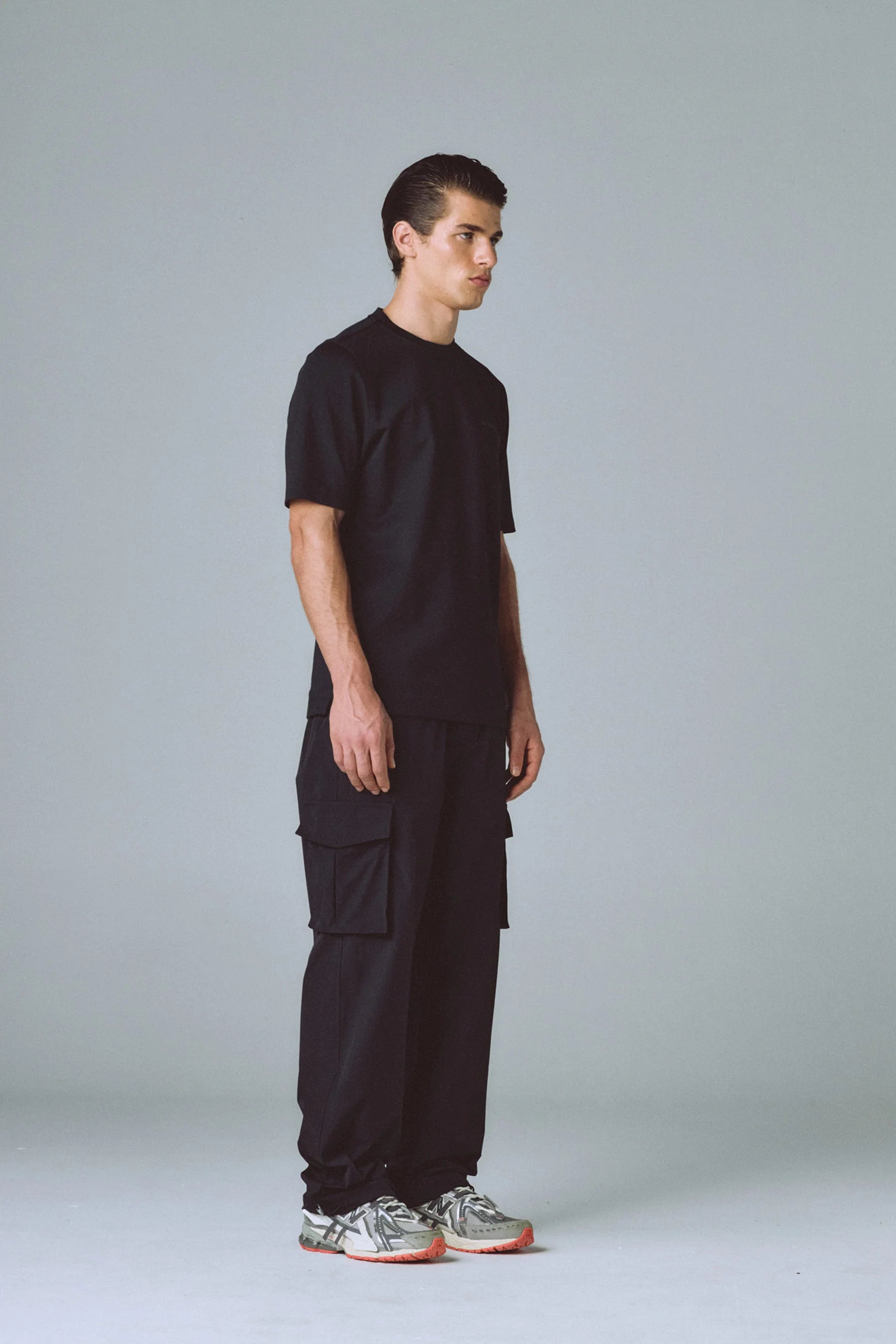 Pantalon negro hombre Spark Remanence