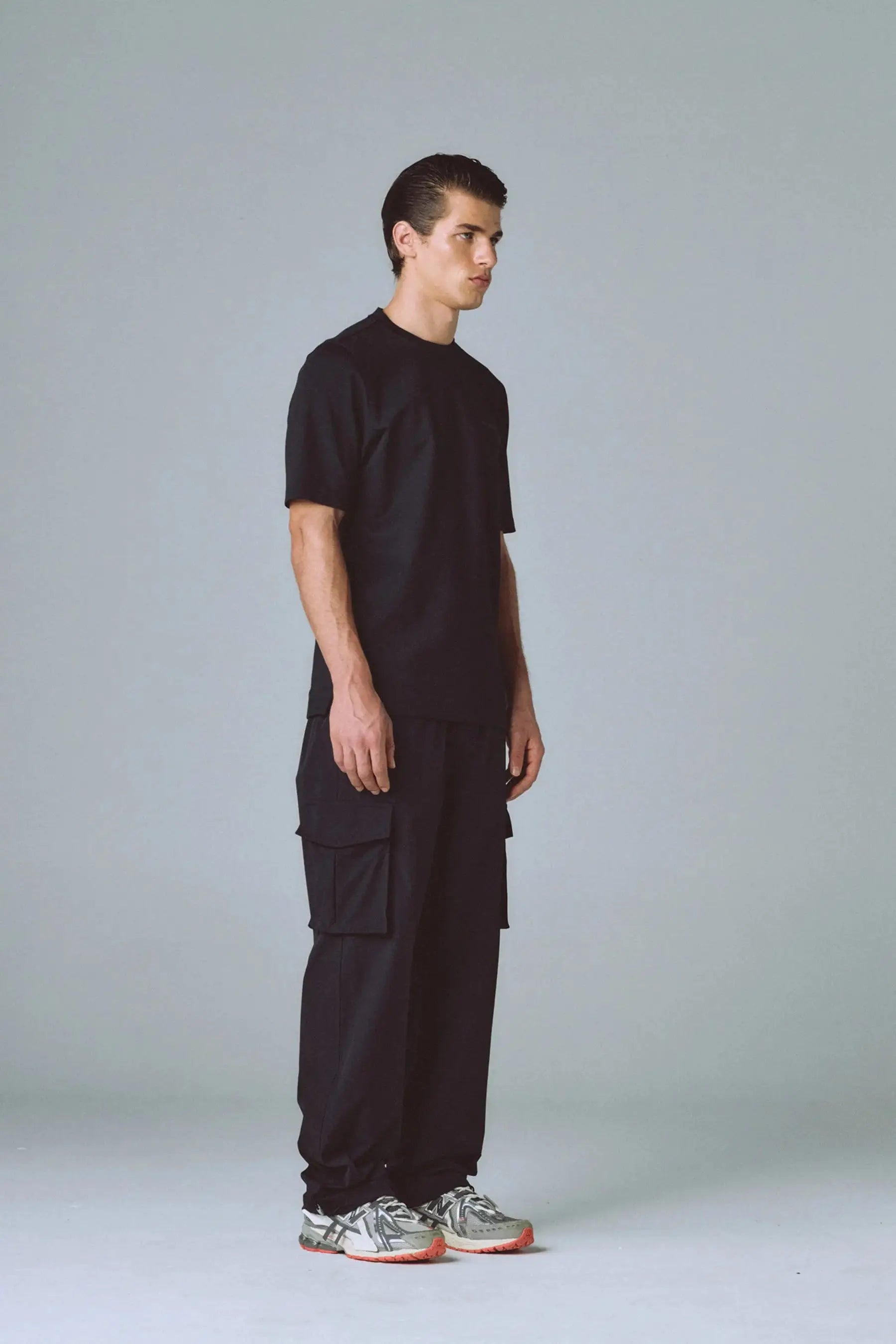 Pantalon negro hombre Spark Remanence