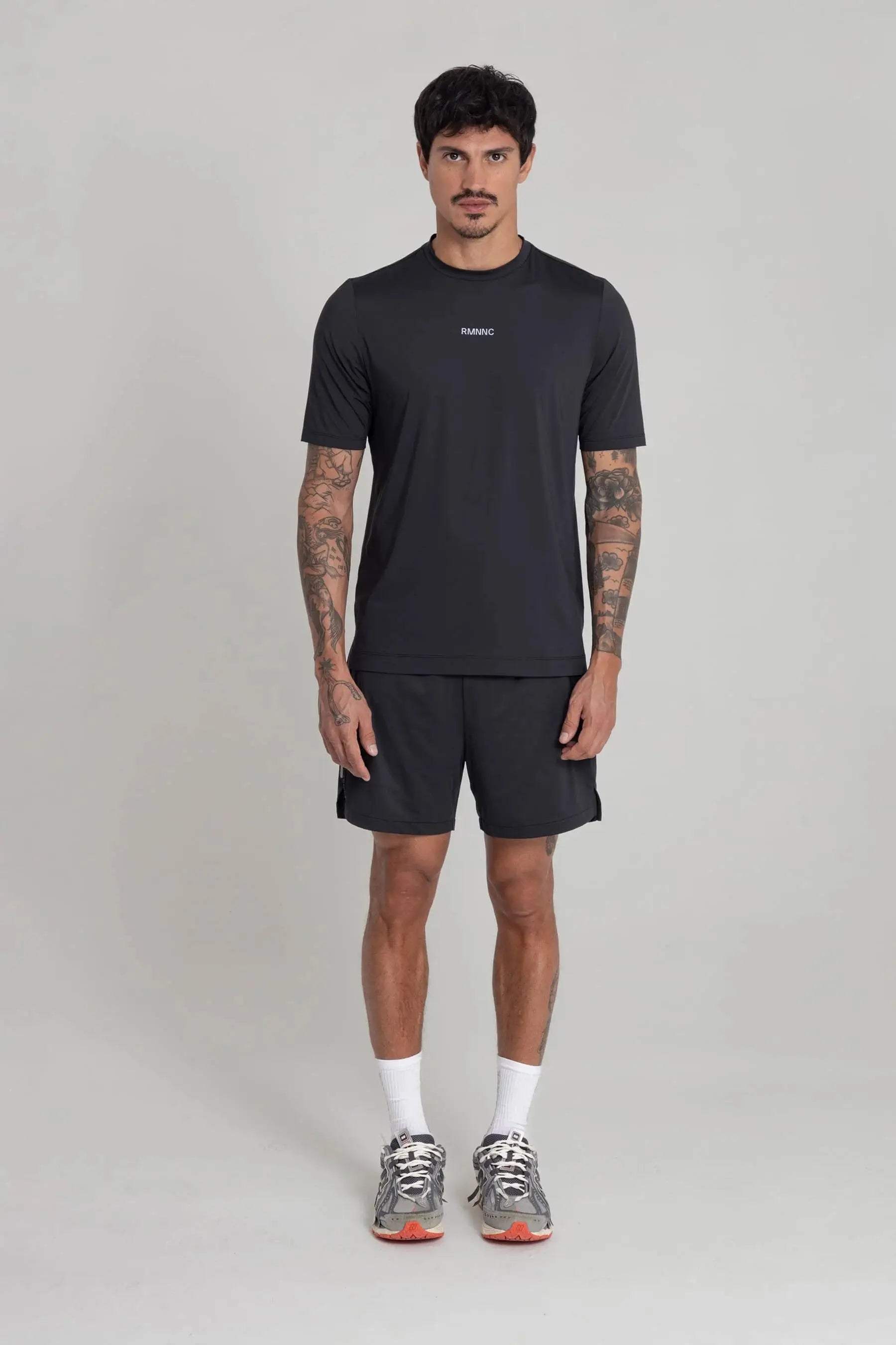 Shorts negro para hombre con biker Snap Remanence