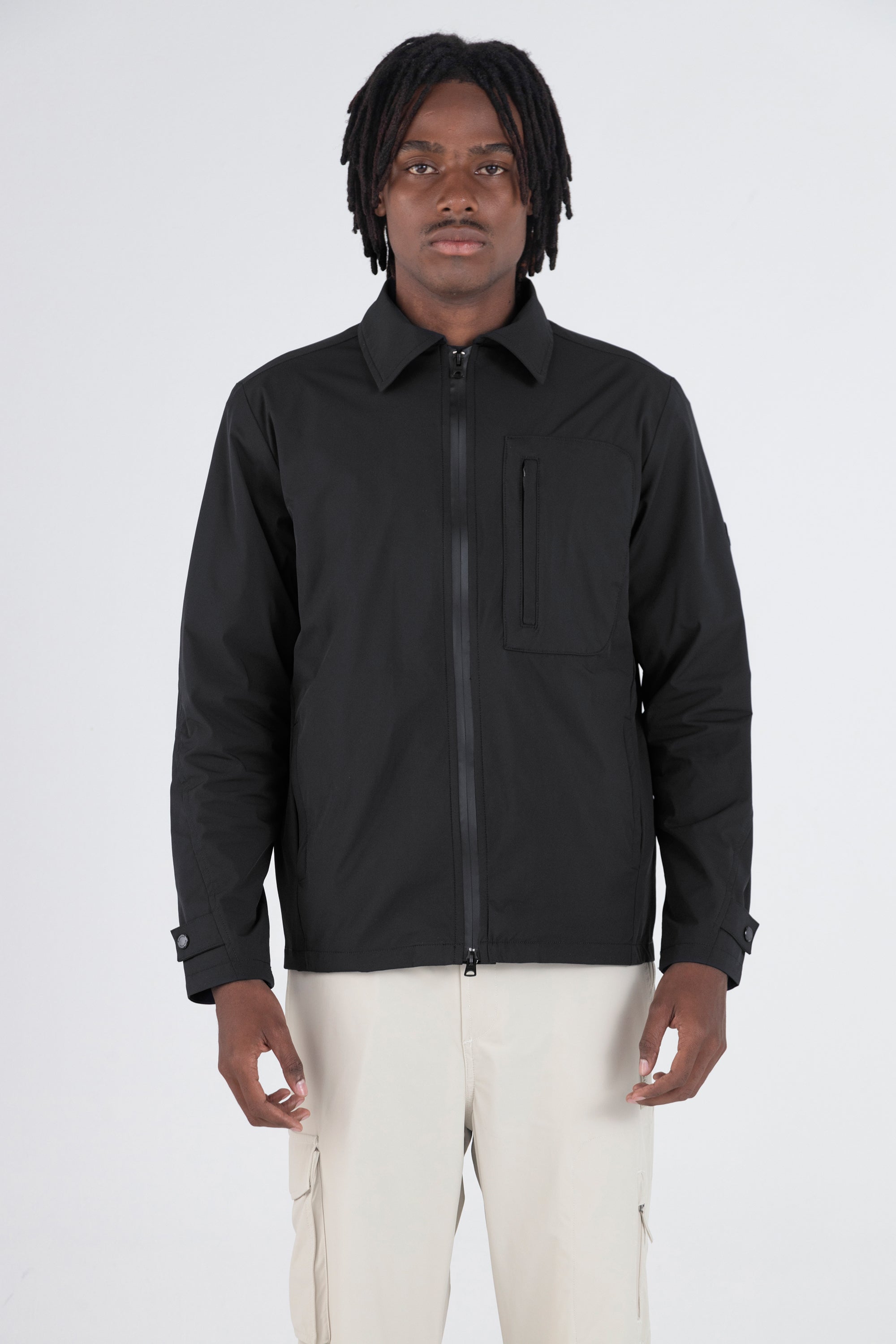 Chaqueta Semi Fit Vapor Negro