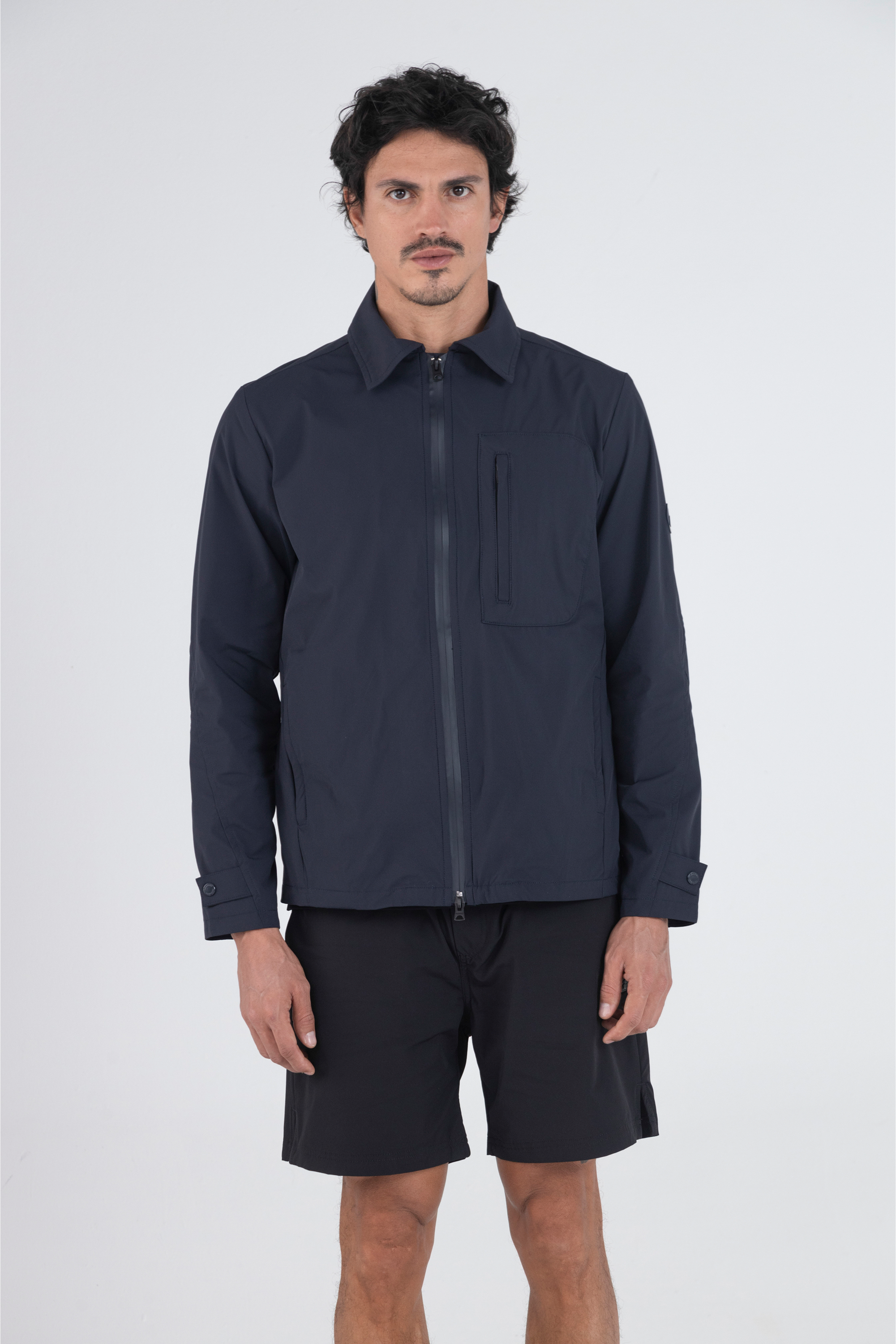 Chaqueta Semi Fit Vapor Azul Noche