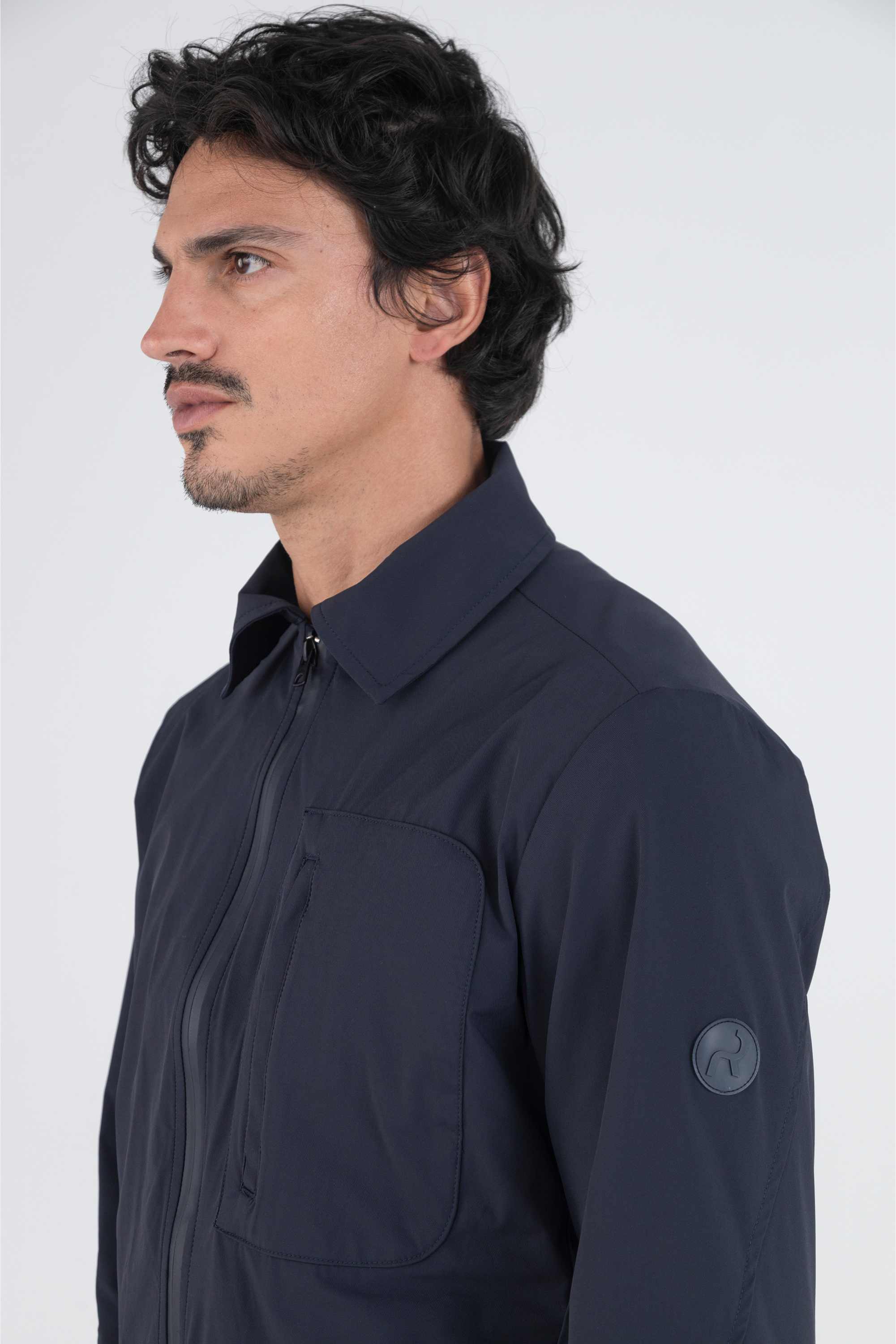Chaqueta Semi Fit Vapor Azul Noche