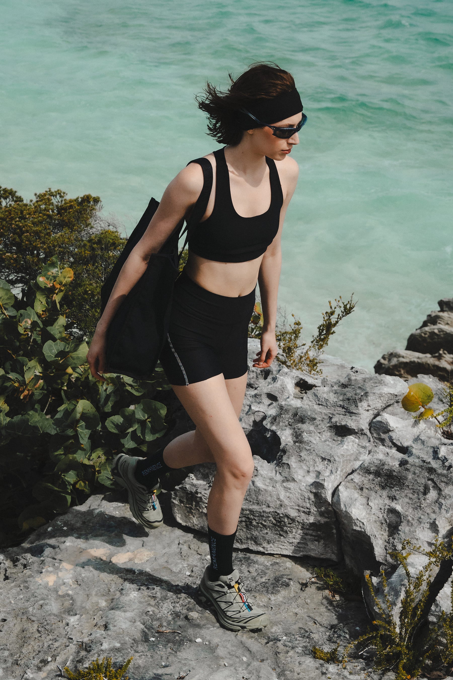 Biker deportivo negro para mujer Tempo outdoor deportivo