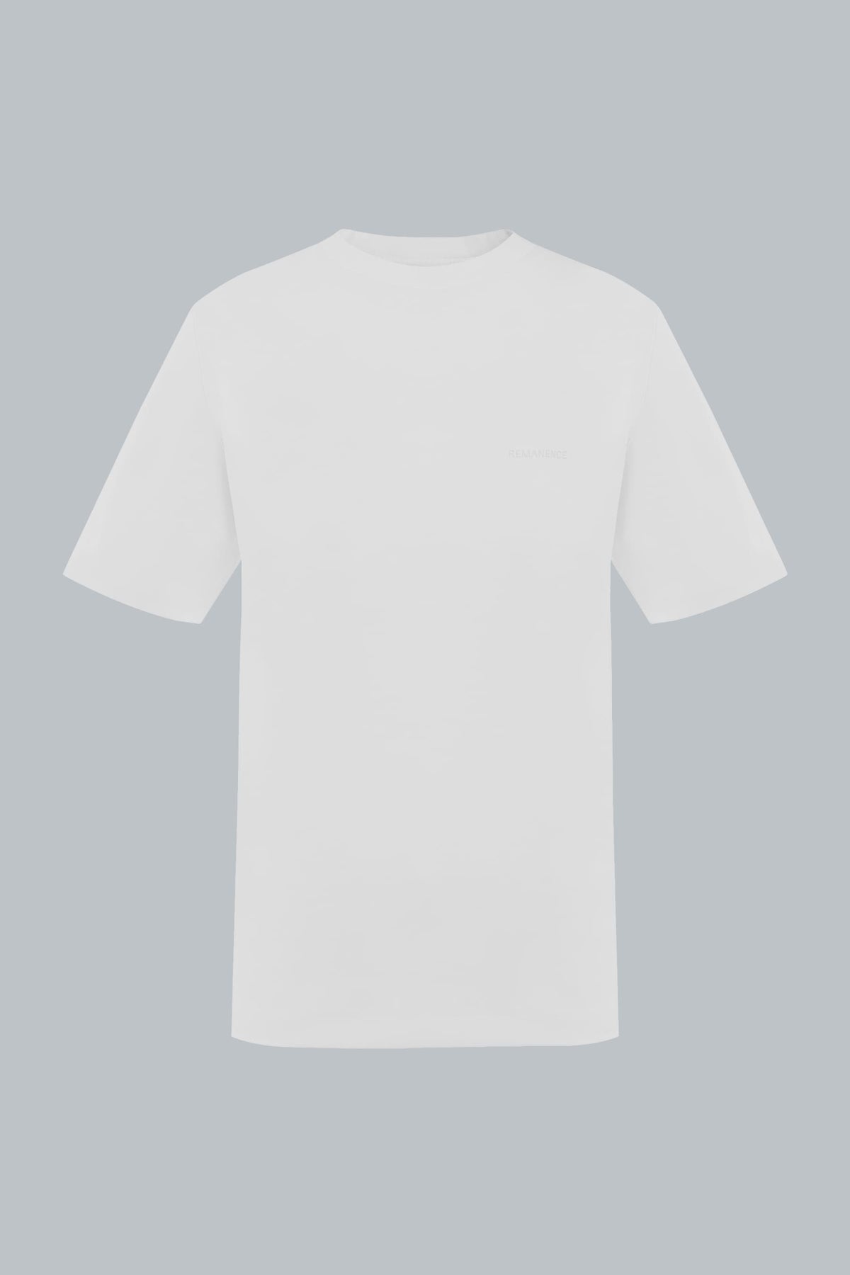 Camiseta blanca para hombre semi fitted Peak