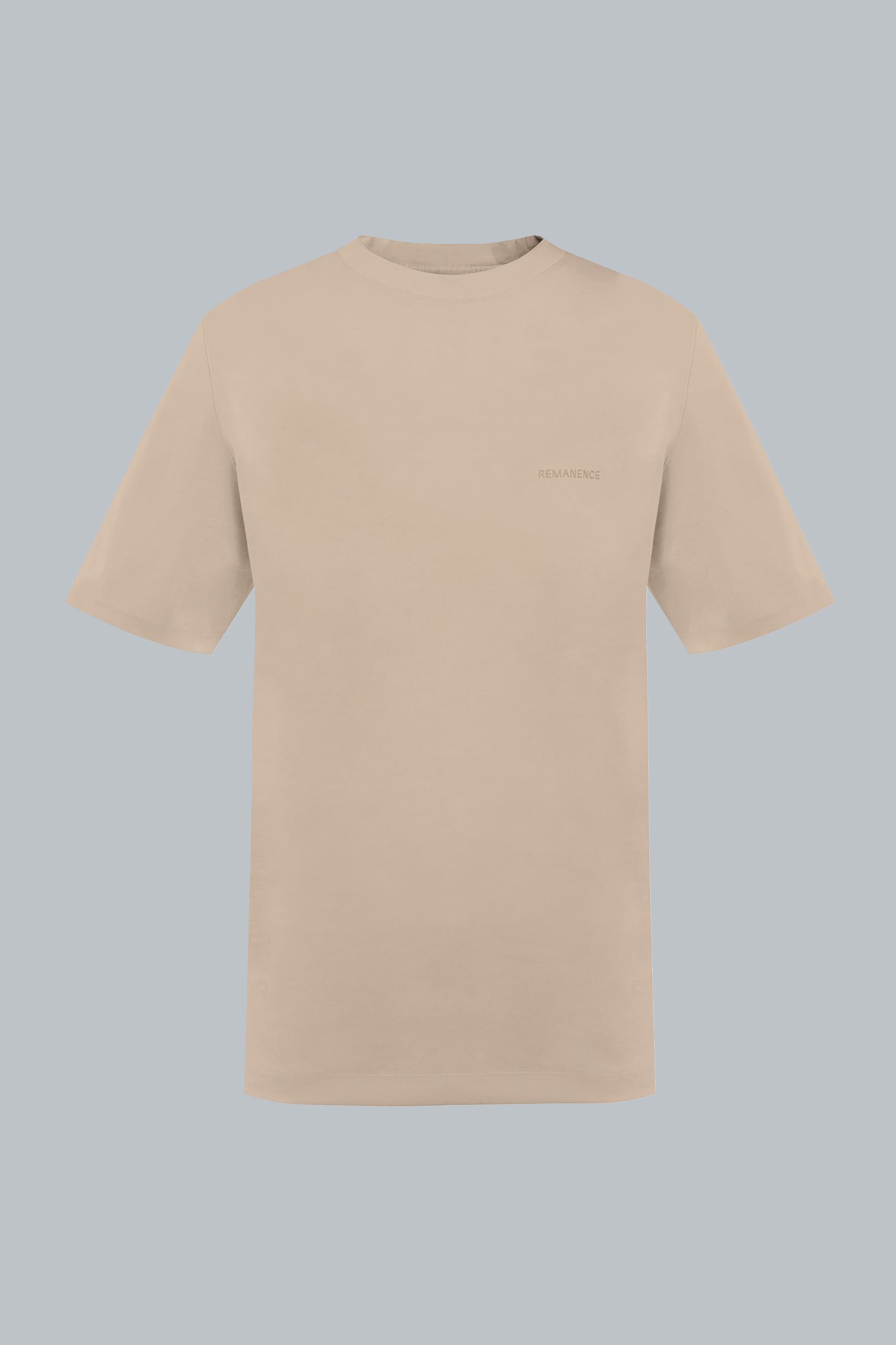 Camiseta Café Claro para hombre semi fitted Peak