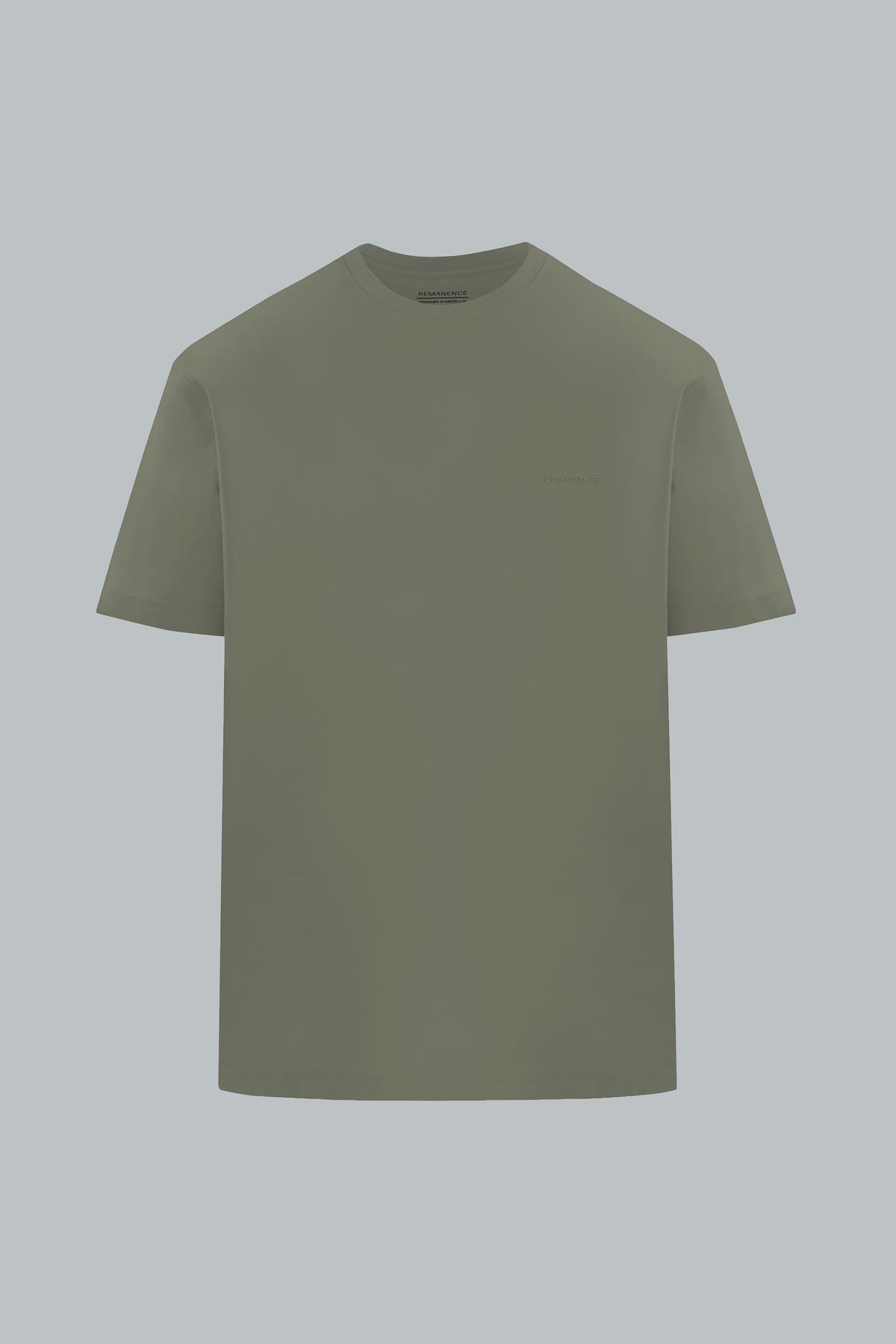 Camiseta verde oliva para hombre semi fitted Peak