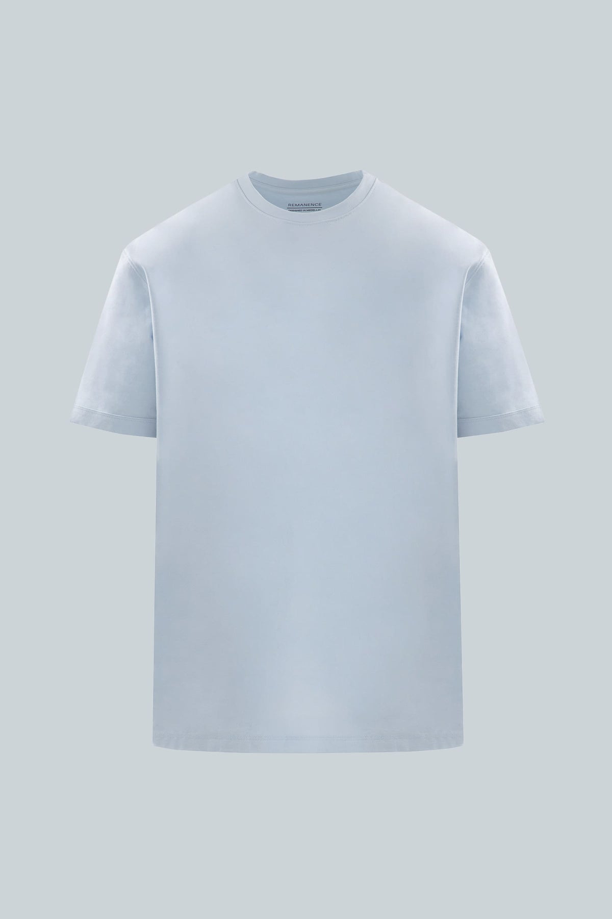 Camiseta azul claro para hombre fit relajado Ventra