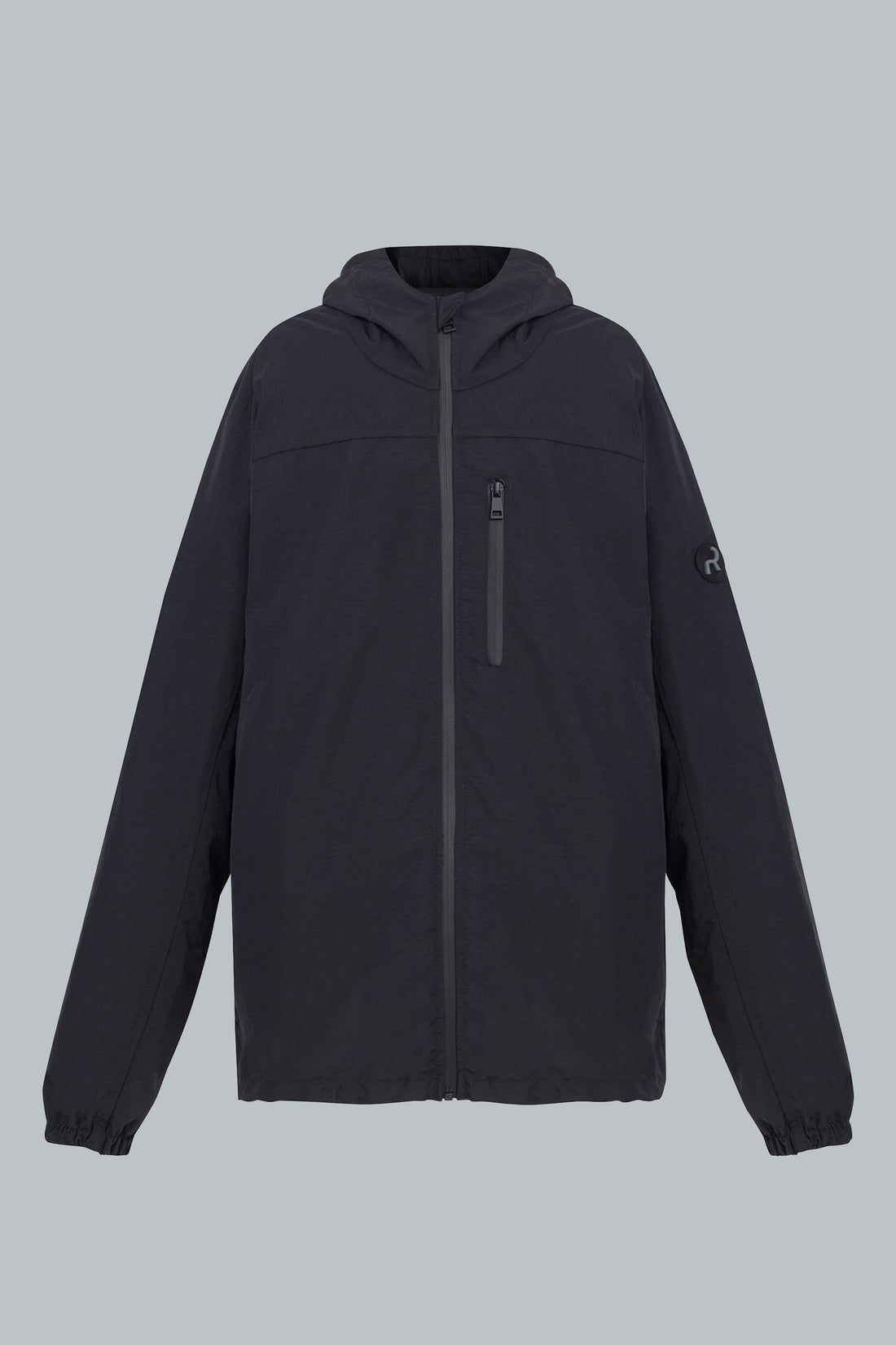 Chaqueta running negra para hombre Pitch