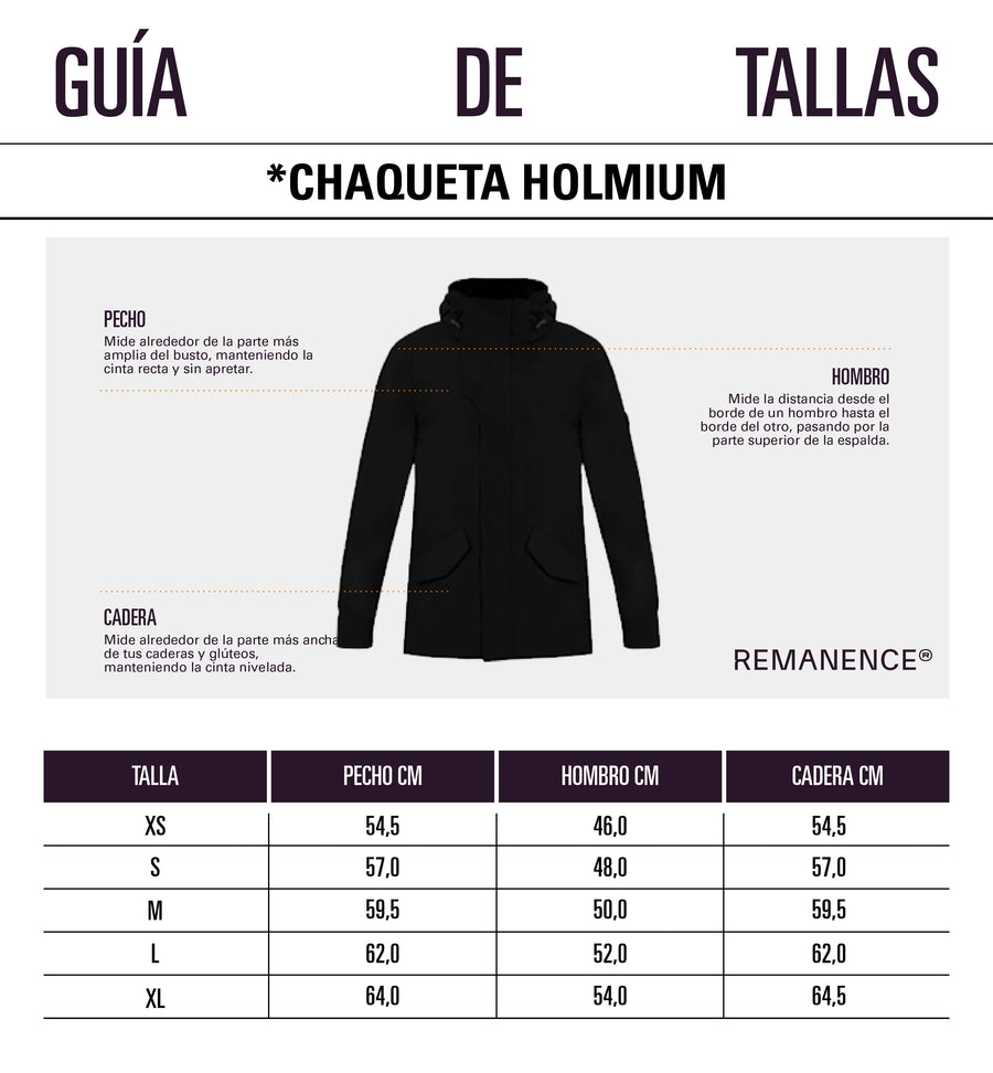 Guía de tallas