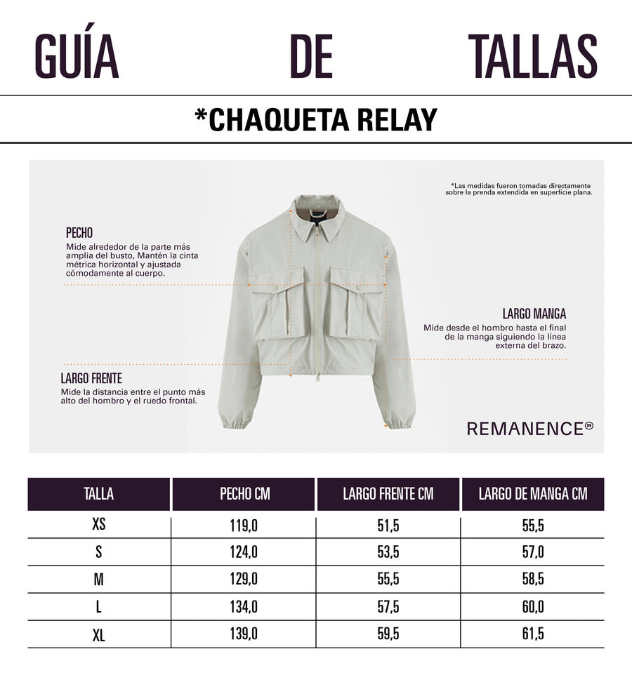 Guía de tallas