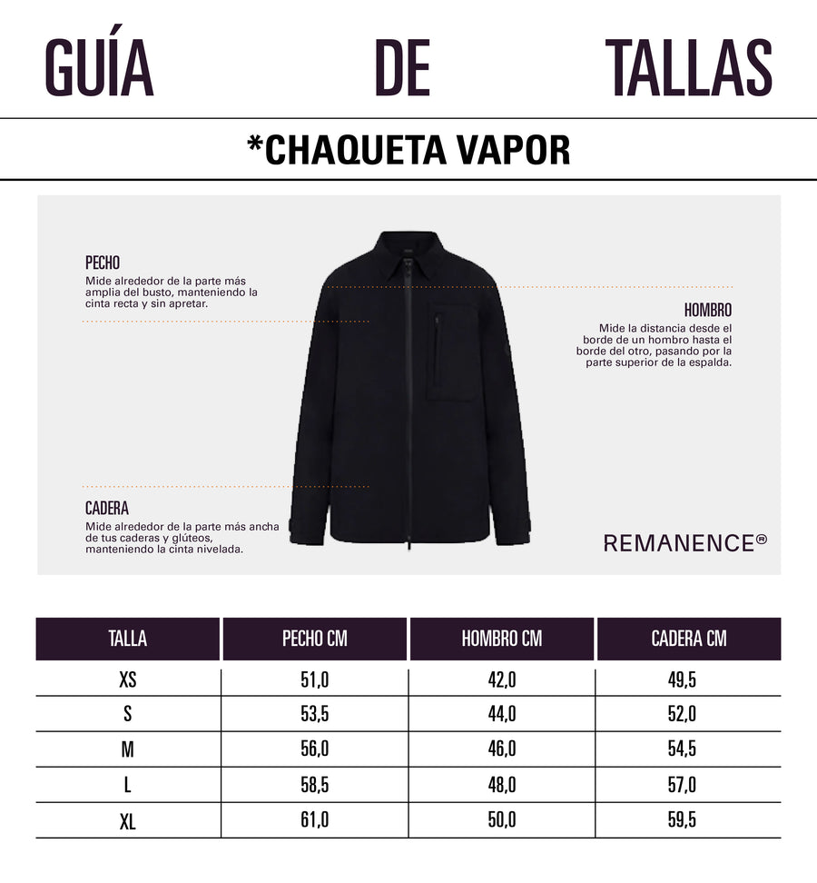 Guía de tallas