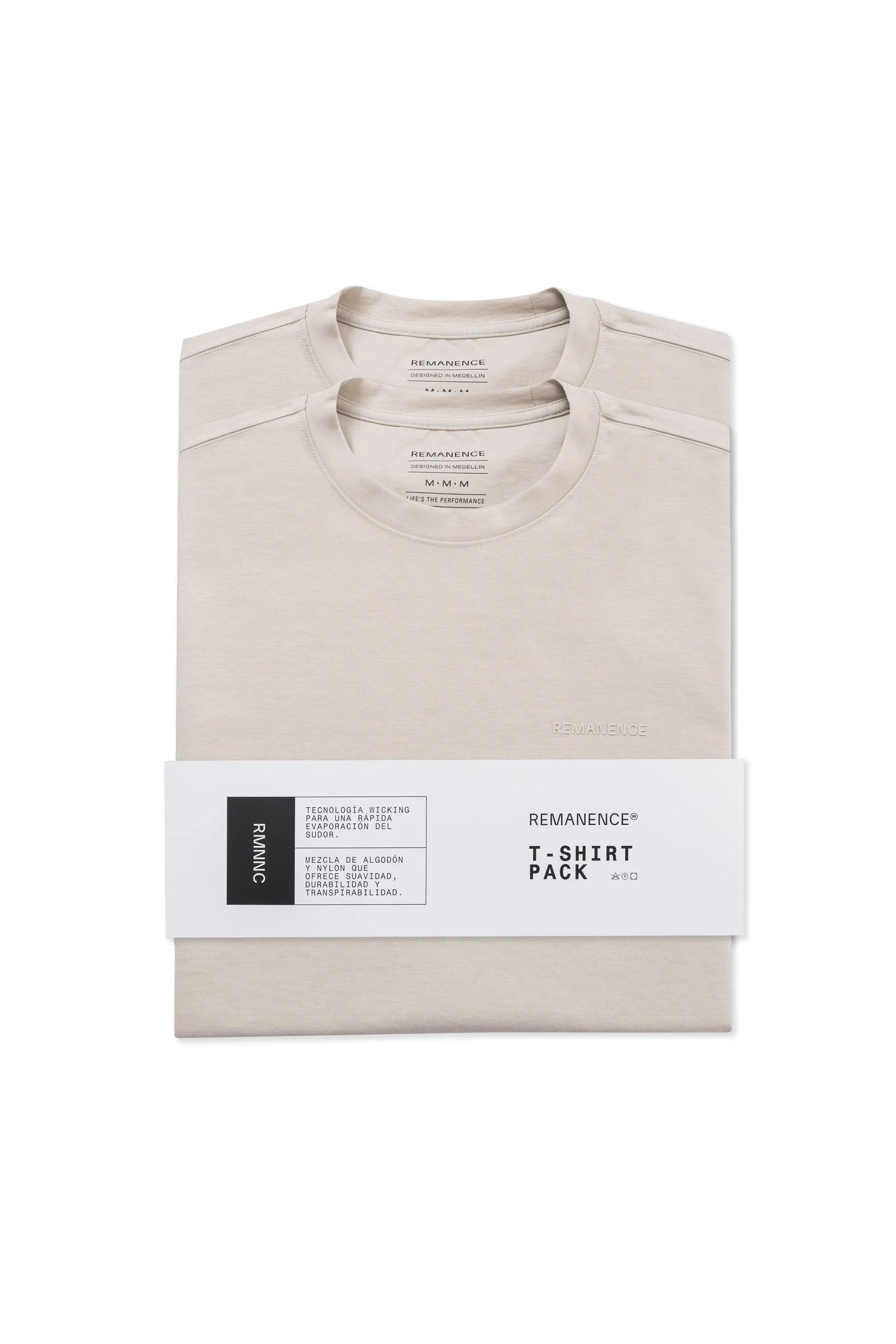 Camiseta arena duo hombre Peak Remanence 