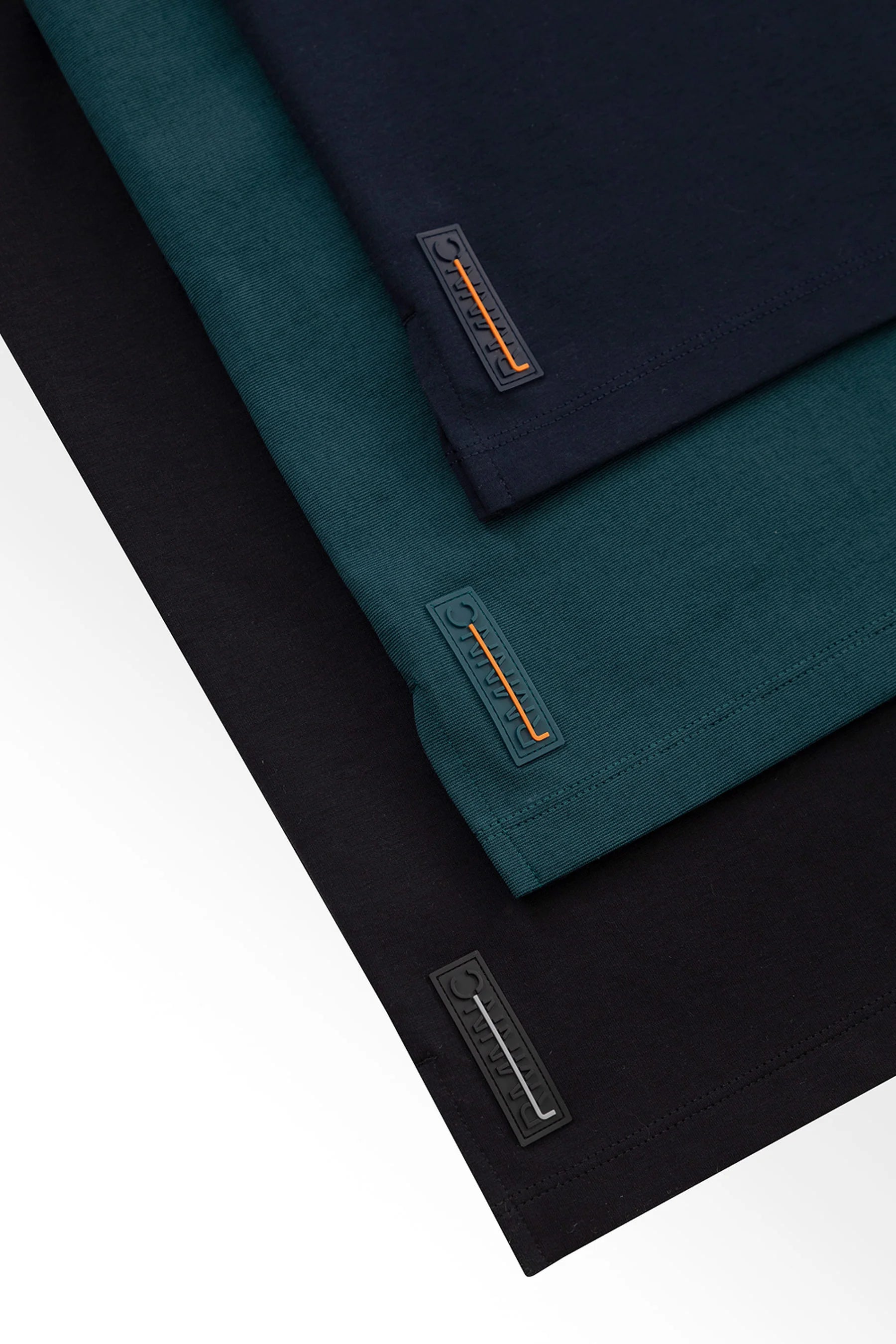 Camiseta azul para hombre fit Cling Remanence 