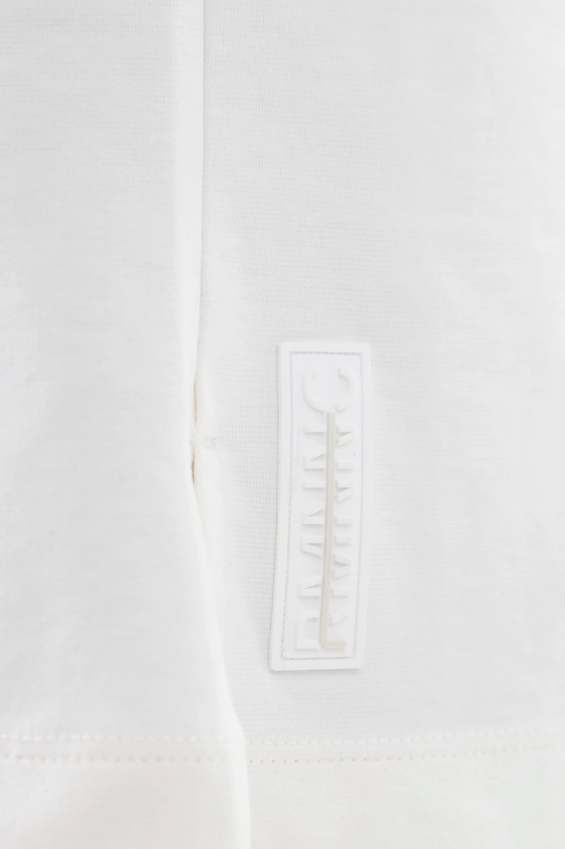 Camiseta blanca para hombre fit Cling Remanence 