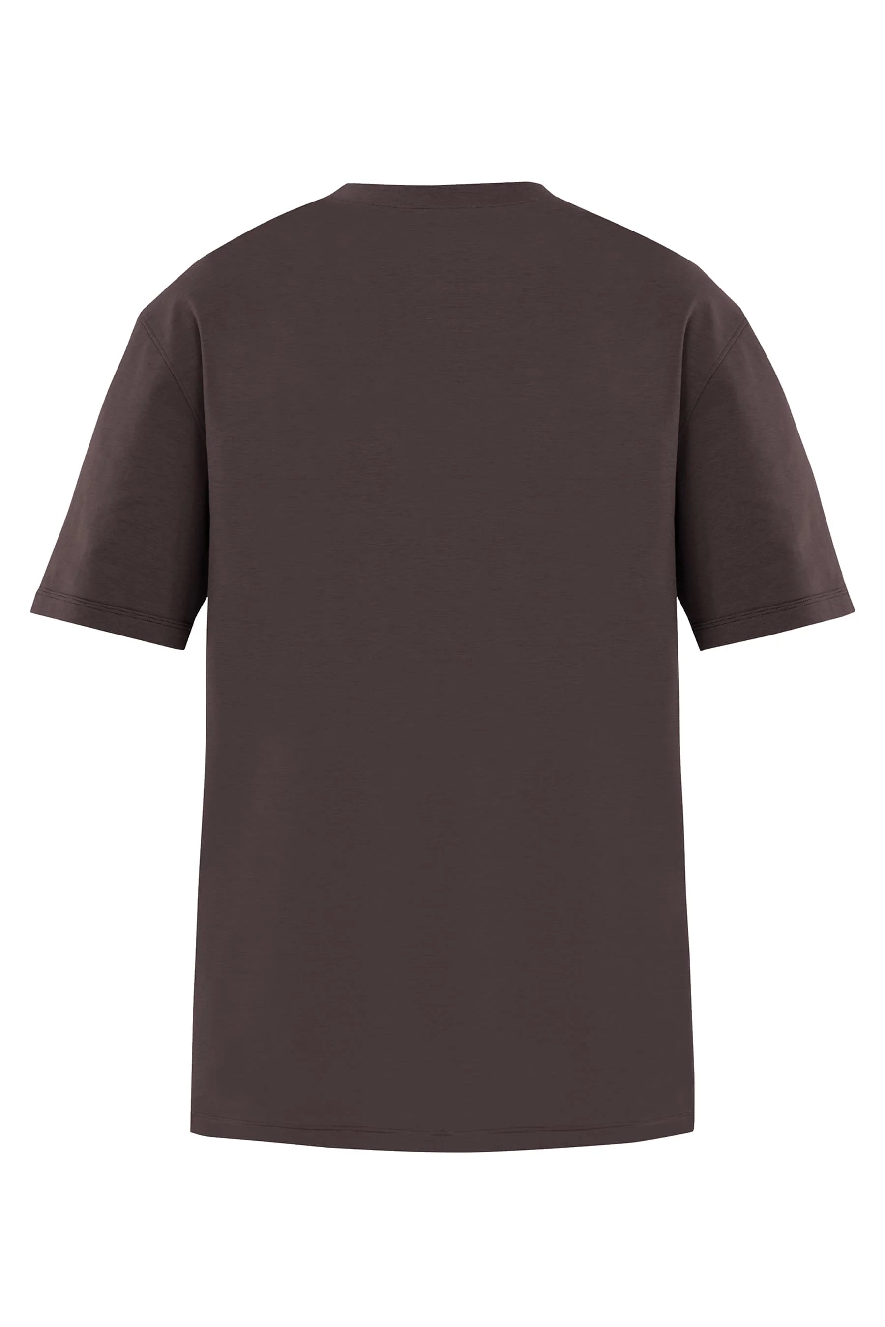 Camiseta cafe para hombre fit Cling Remanence 