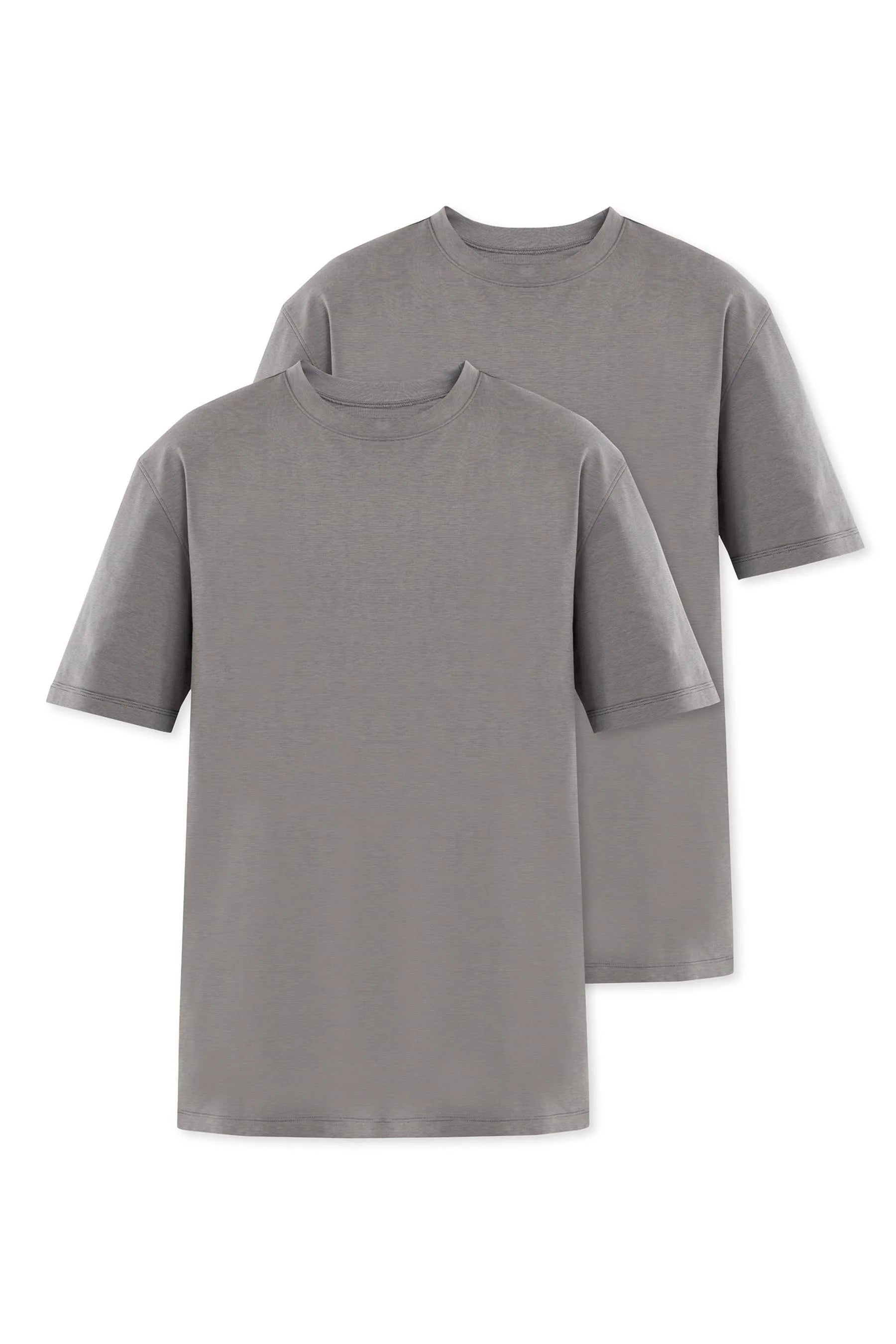 Camiseta gris para hombre fit Cling Remanence 