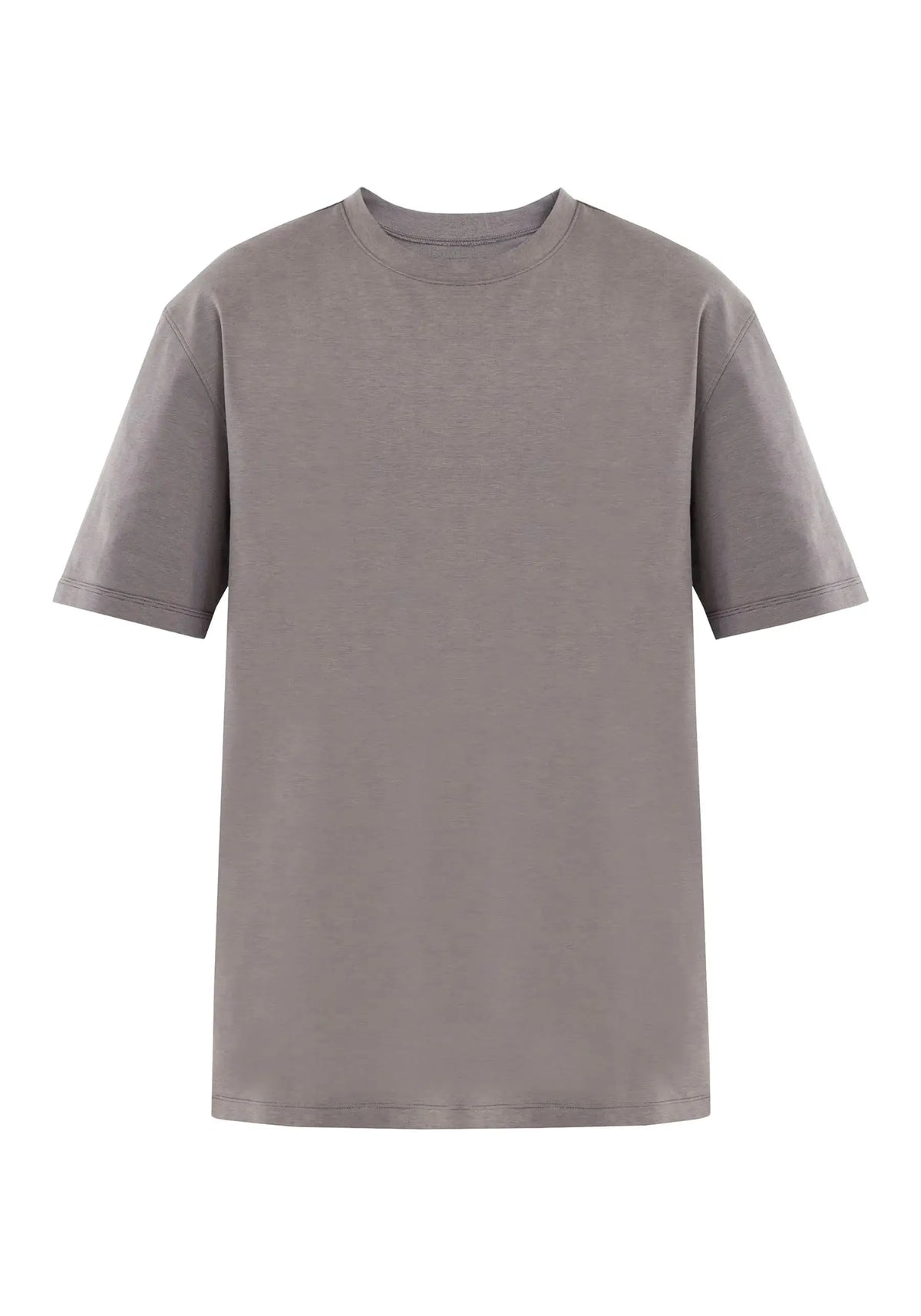 Camiseta gris para hombre fit relajado Cling