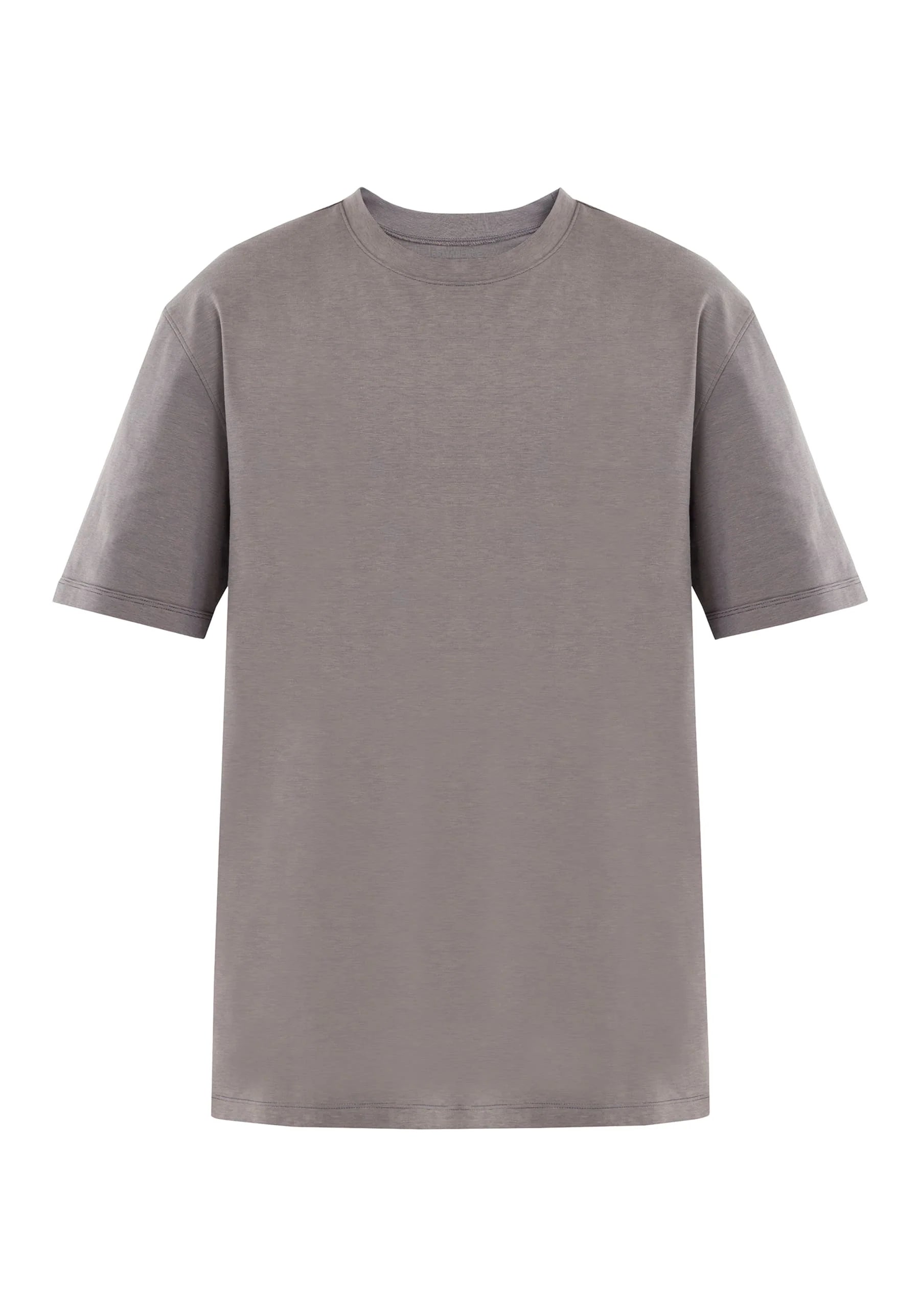 Camiseta gris para hombre fit Cling Remanence 