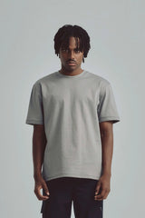 Camiseta gris para hombre fit Cling Remanence 