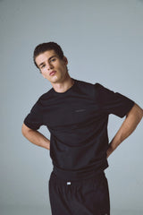 Camiseta negra hombre Peak Remanence 