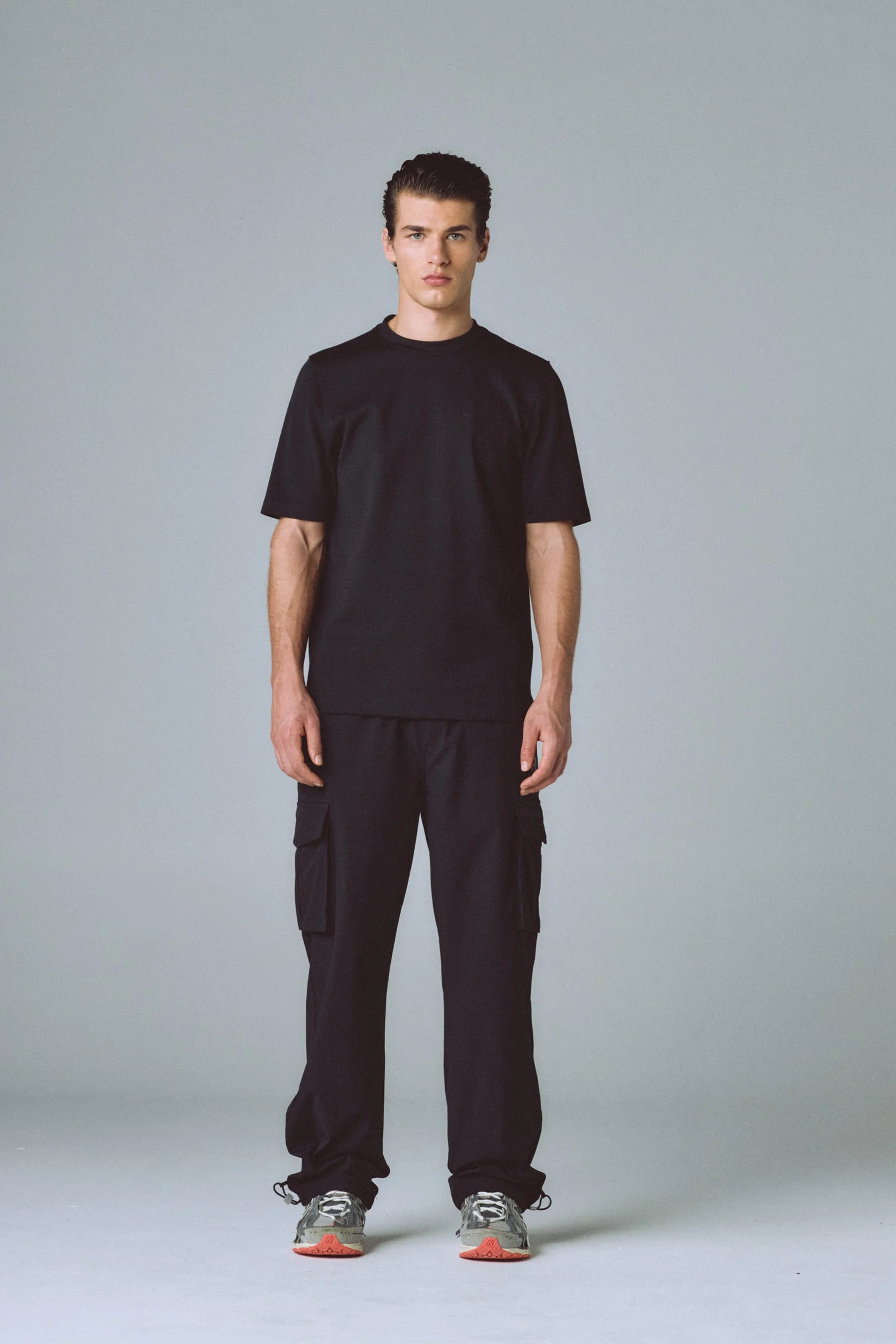 Camiseta negra hombre Peak Remanence 