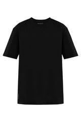 Camiseta negra para hombre fit Cling Remanence 