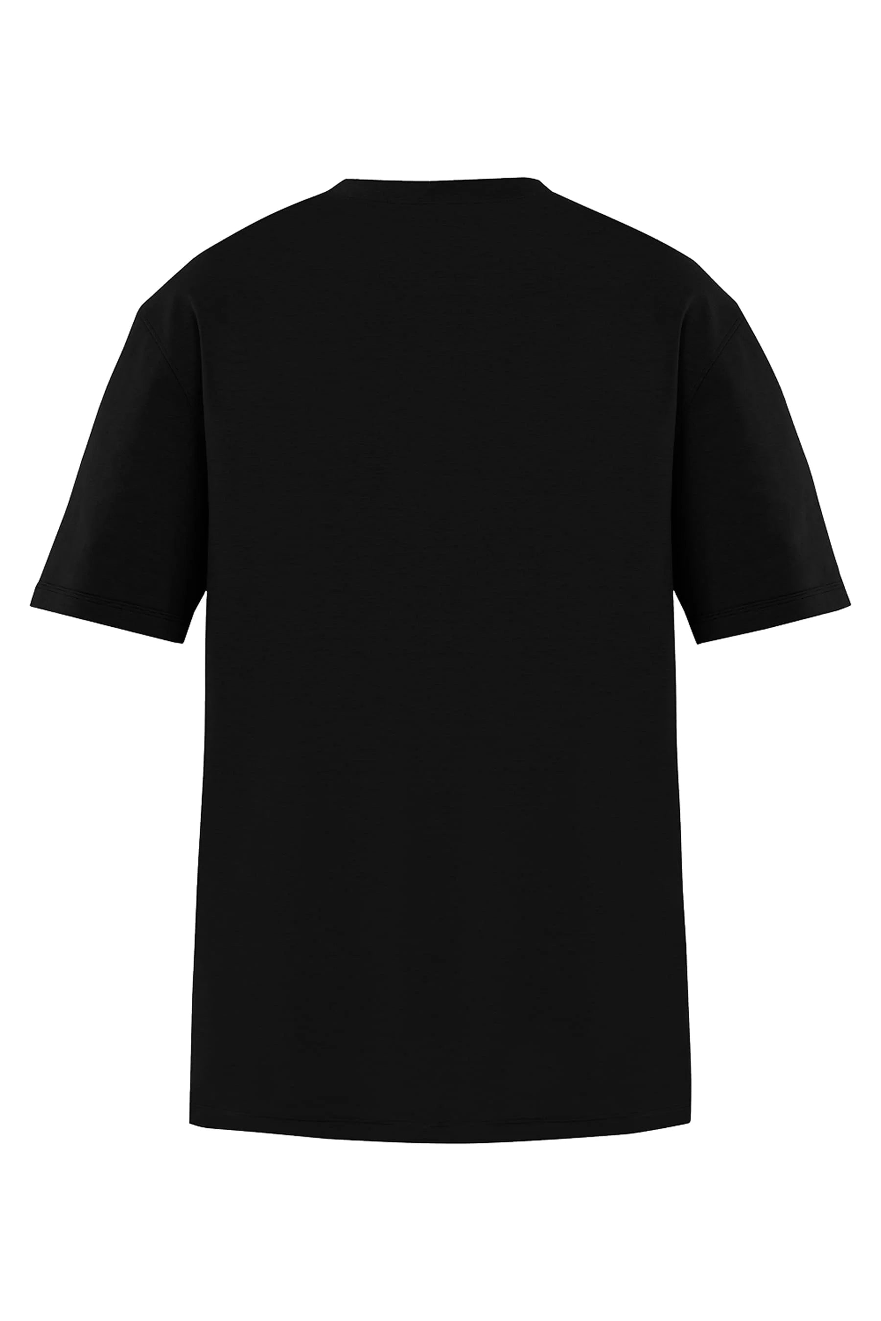Camiseta negra para hombre fit Cling Remanence 