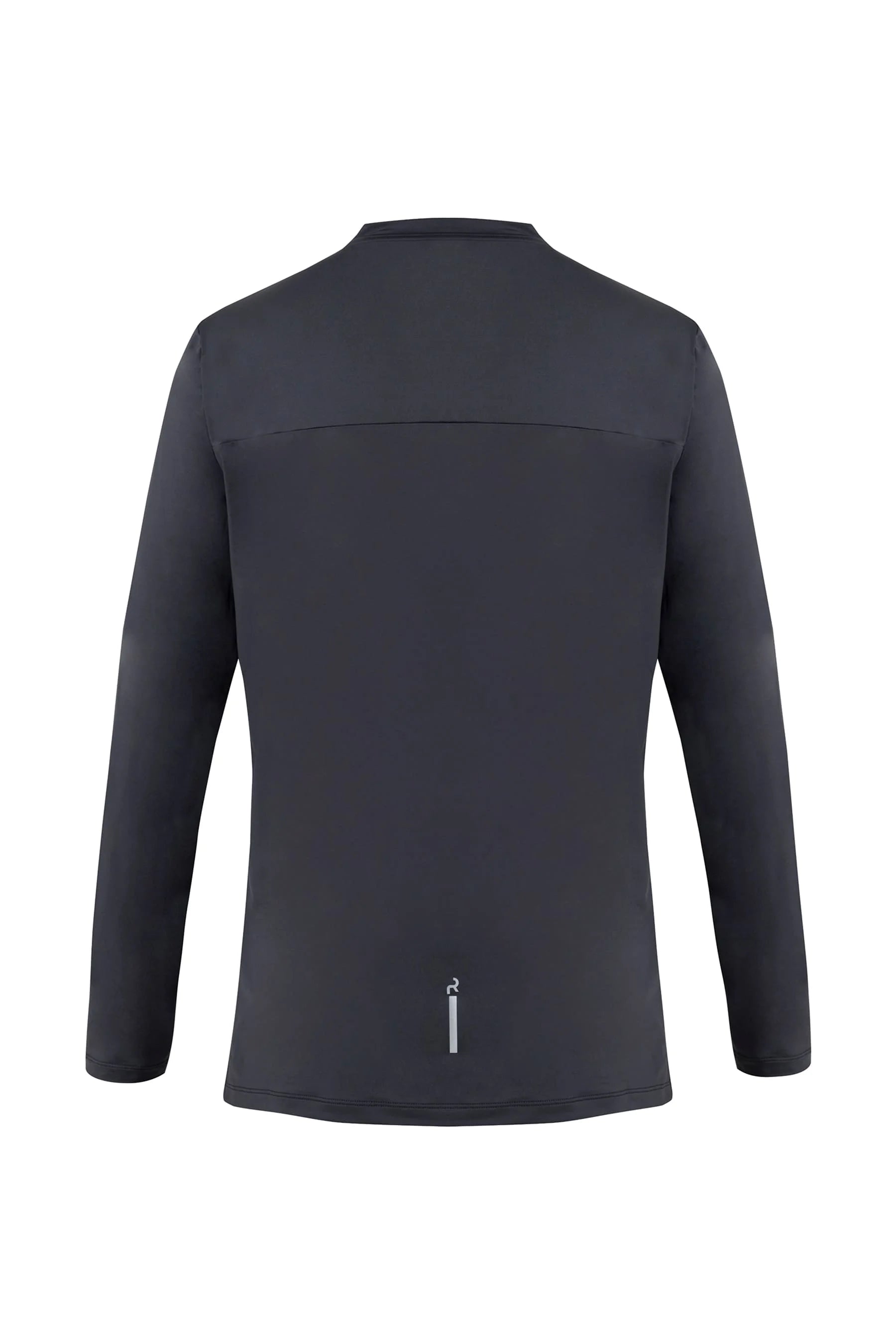 Camiseta negra manga larga cuello redondo Echo Remanence 