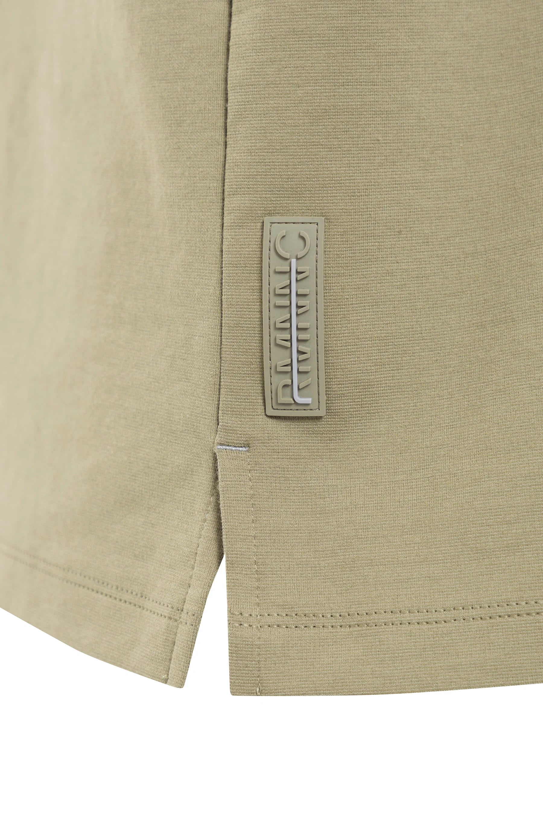 Camiseta verde para hombre fit Cling Remanence 