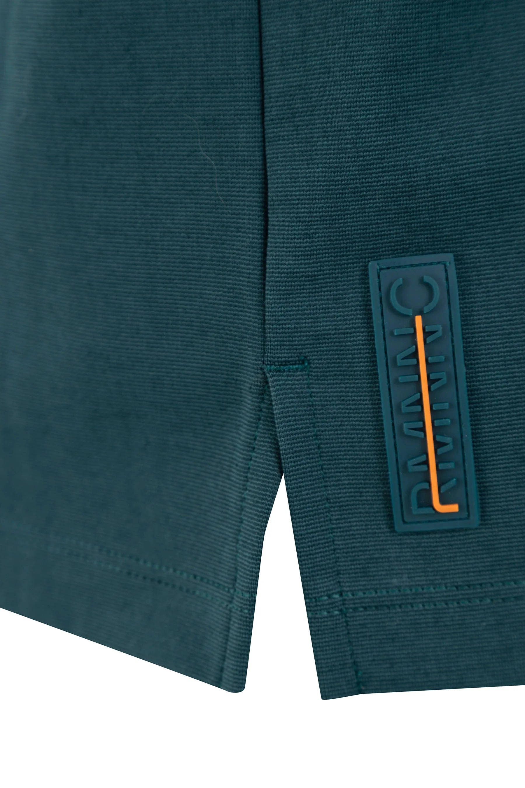 Camiseta verde marino para hombre fit Cling Remanence 