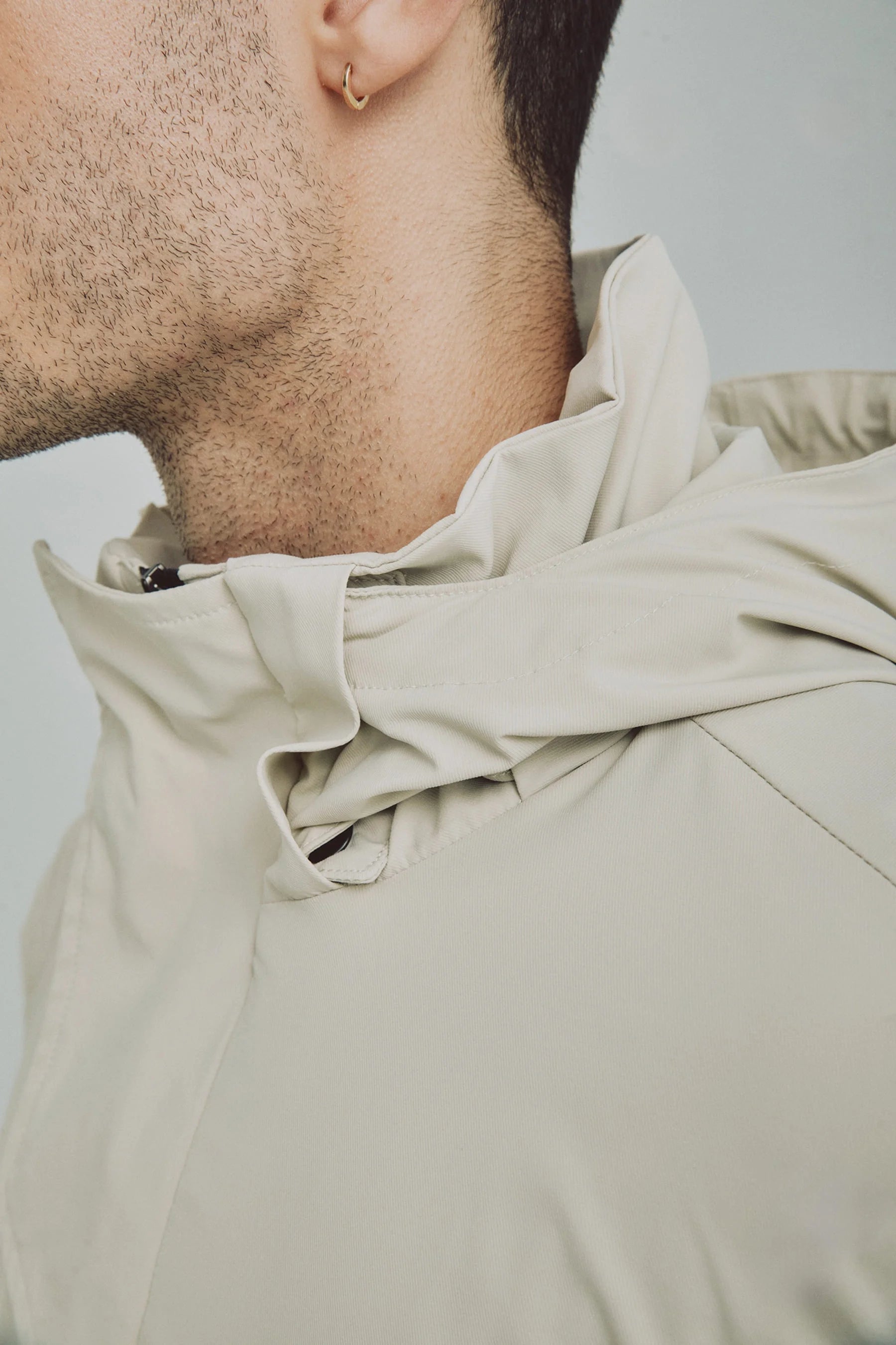 Chaqueta arena para hombre Holmium Remanence