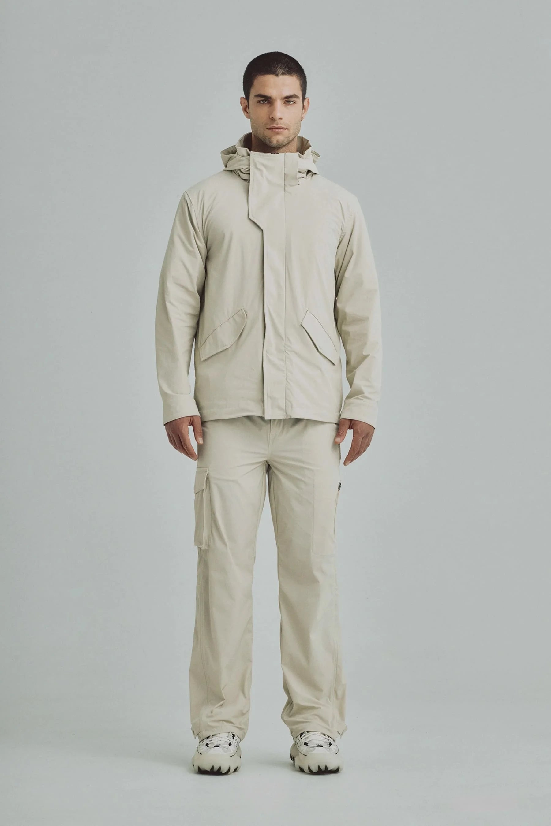 Chaqueta arena para hombre Holmium Remanence